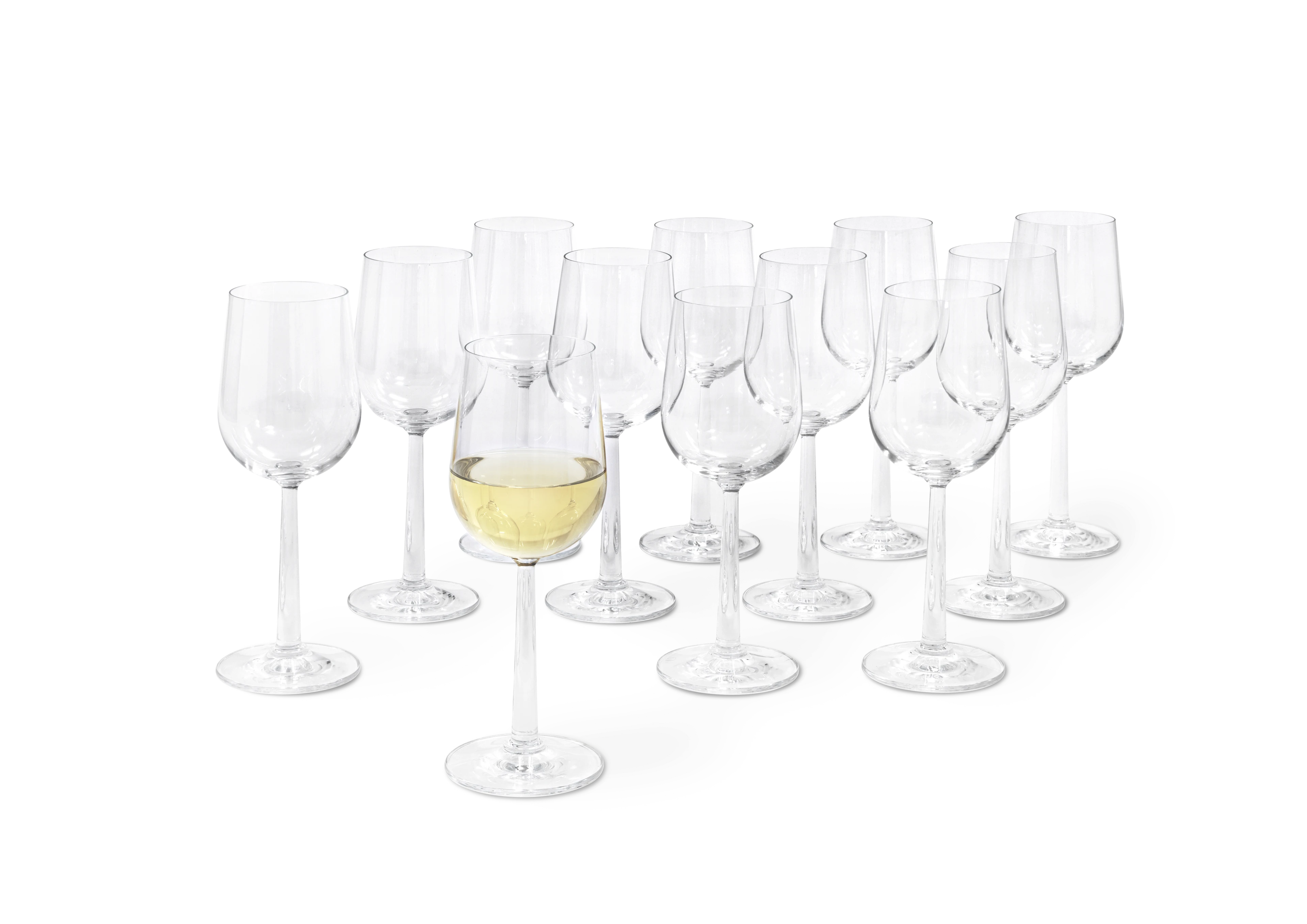 Hvidvinsglas 32 cl 12 stk. fra Rosendahl i farven Klar, lavet af Glas