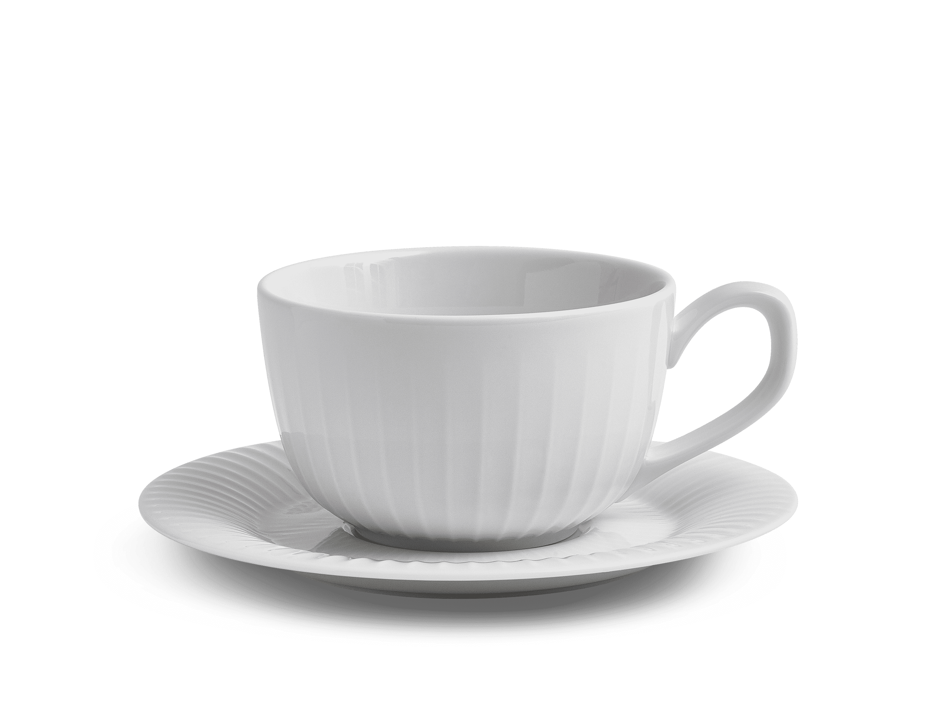 Kaffekopp med skål 25 cl