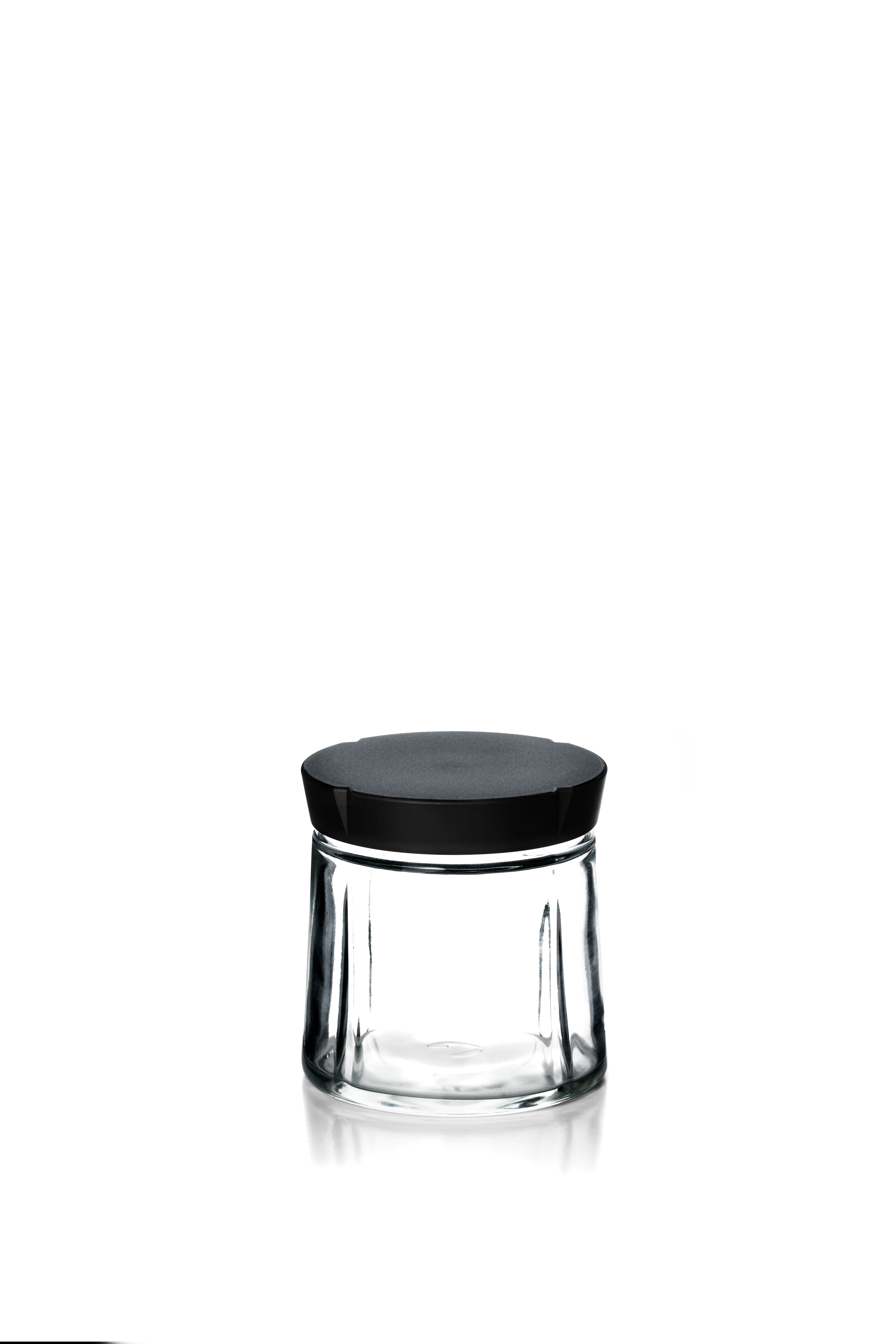 Storage jar 50 cl from Rosendahl in Black color, made of Glass