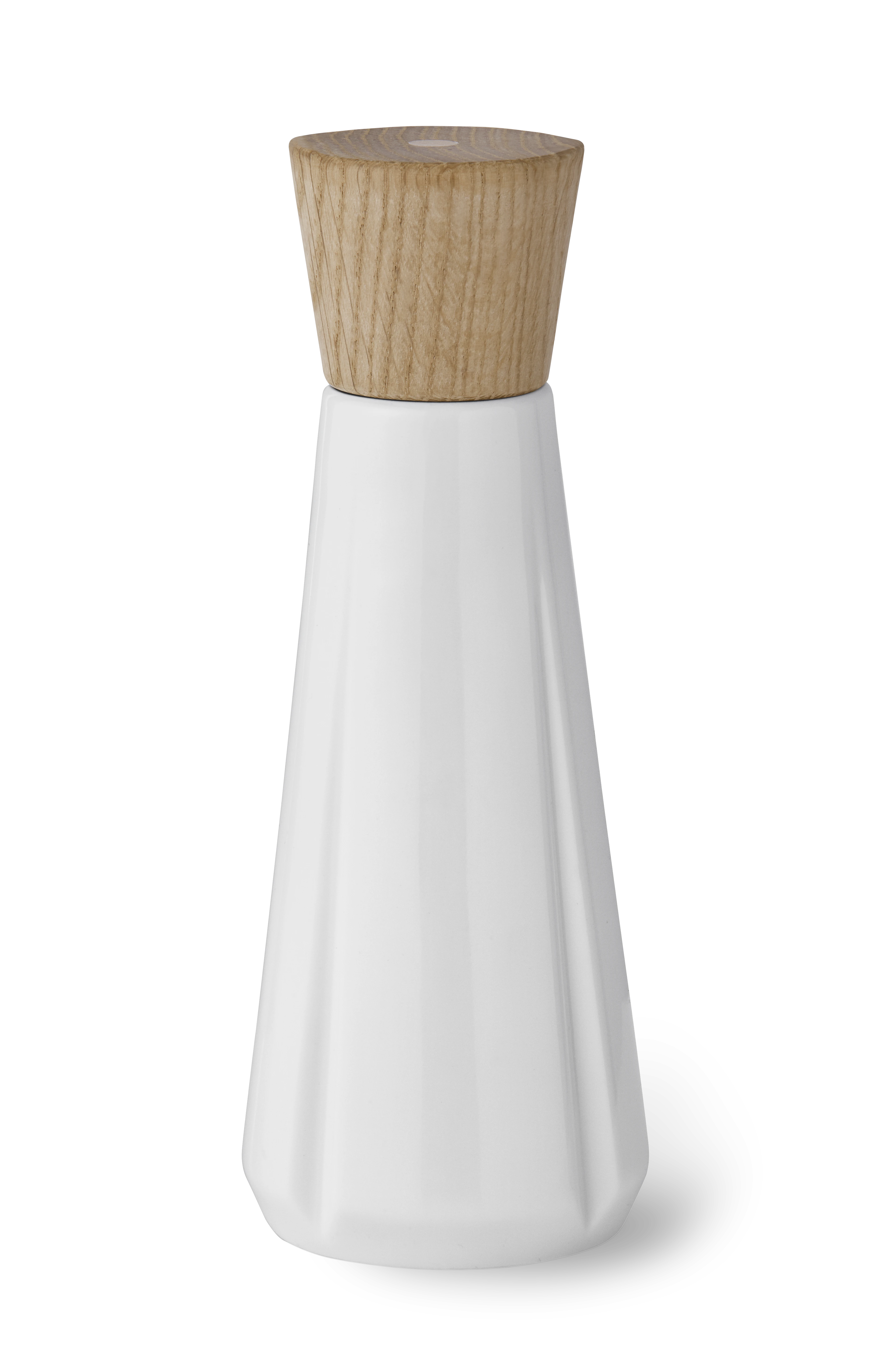 Salzmühle H19 cm von Rosendahl in der Farbe Weiss, hergestellt aus Keramik