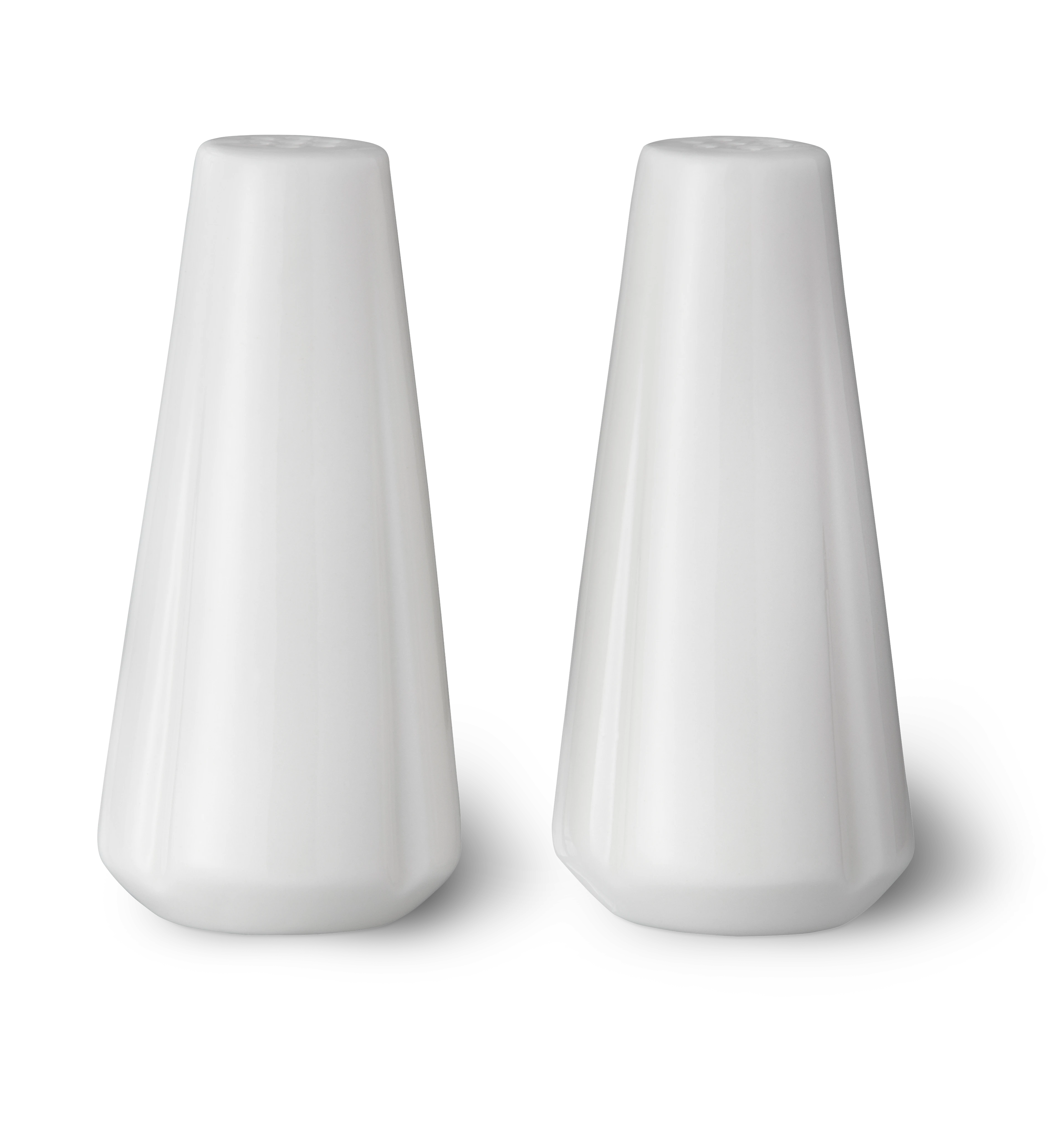 Salt- og peppersett H10 cm 1 sett fra Rosendahl i fargen Hvit, laget av Keramikk