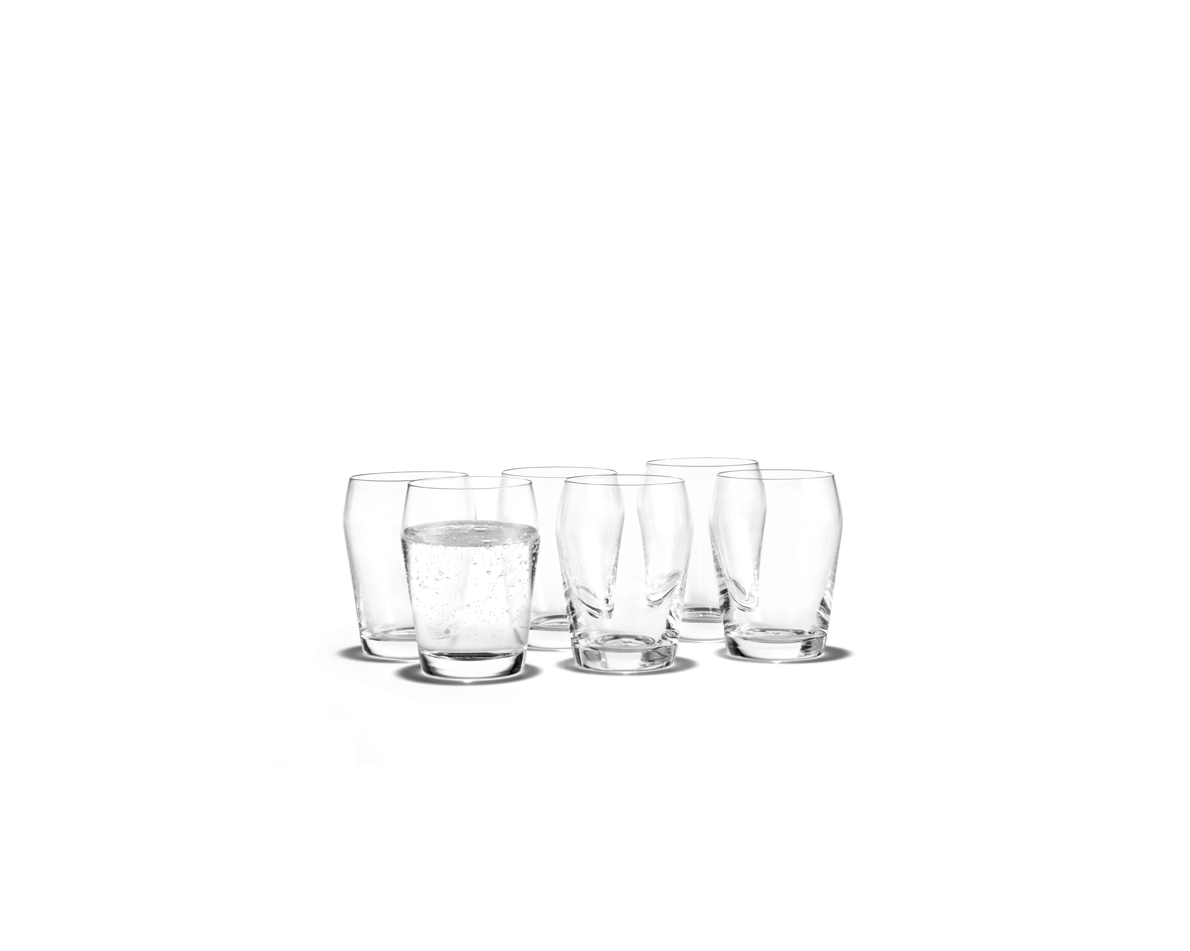 Tumbler 23 cl 6 pcs. from Holmegaard in Clear color, made of Glass