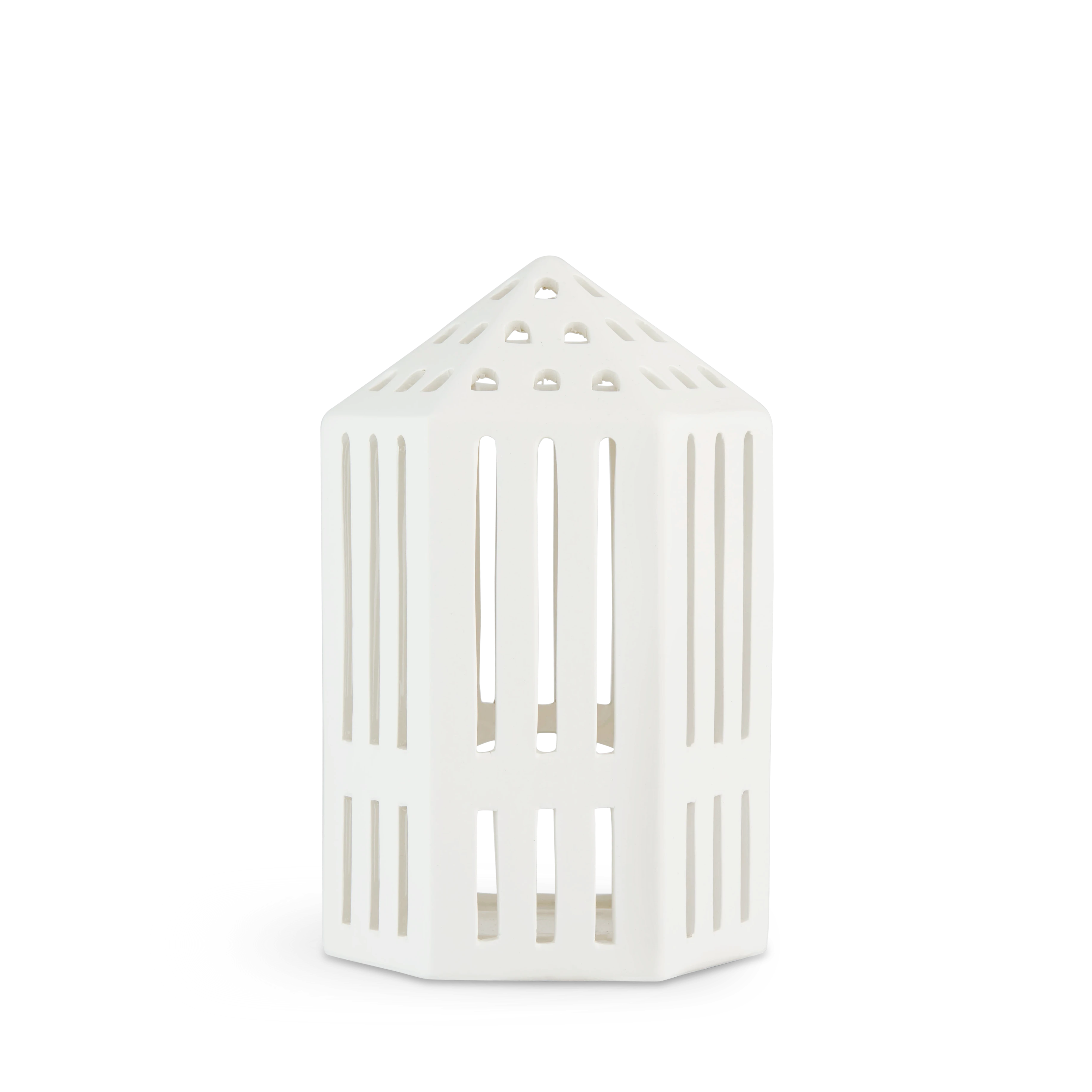 Lyshus Galleri H18.5 fra Kähler i farven Hvid, lavet af Keramik