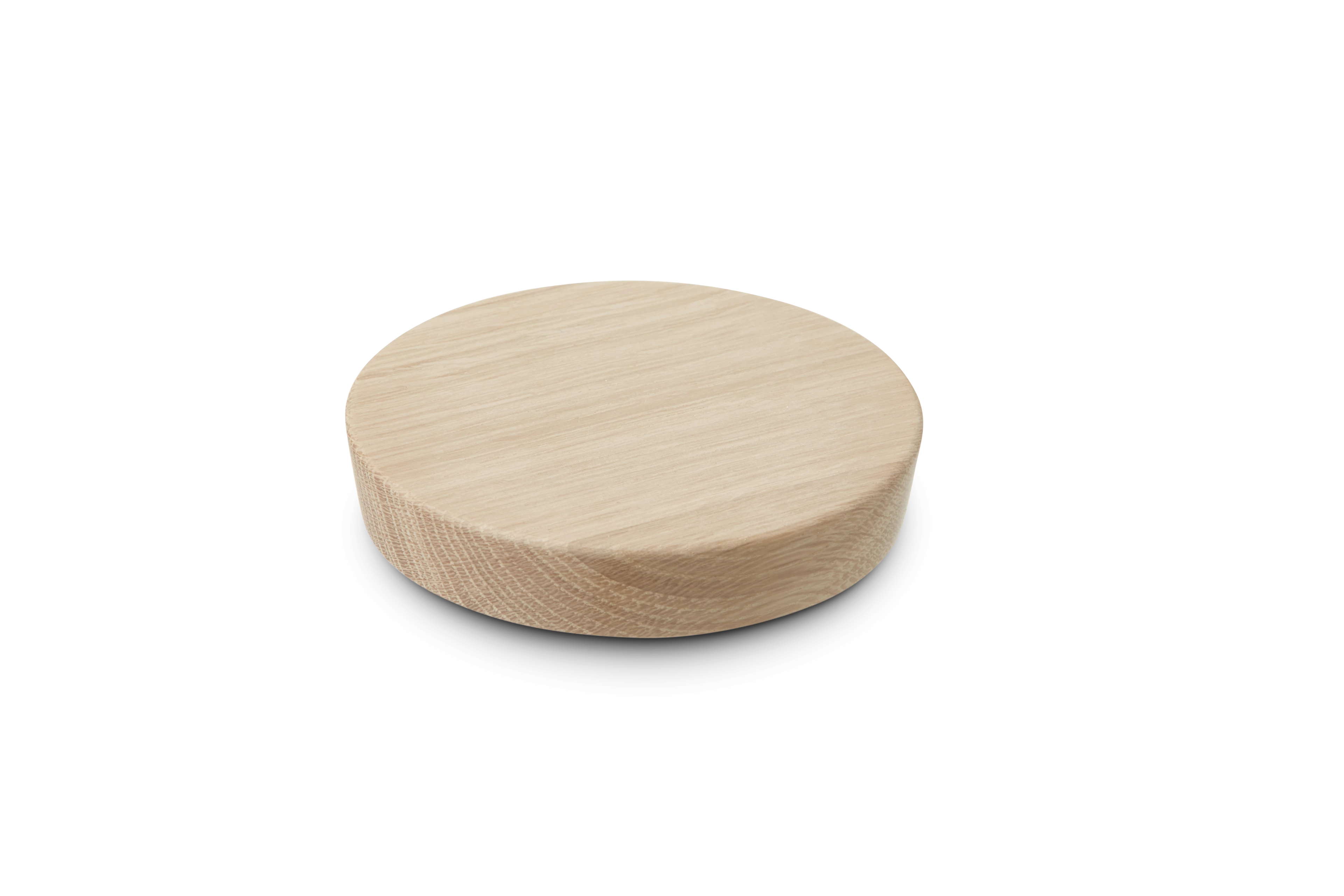 Oak lid for storage jar Ø11 cm
