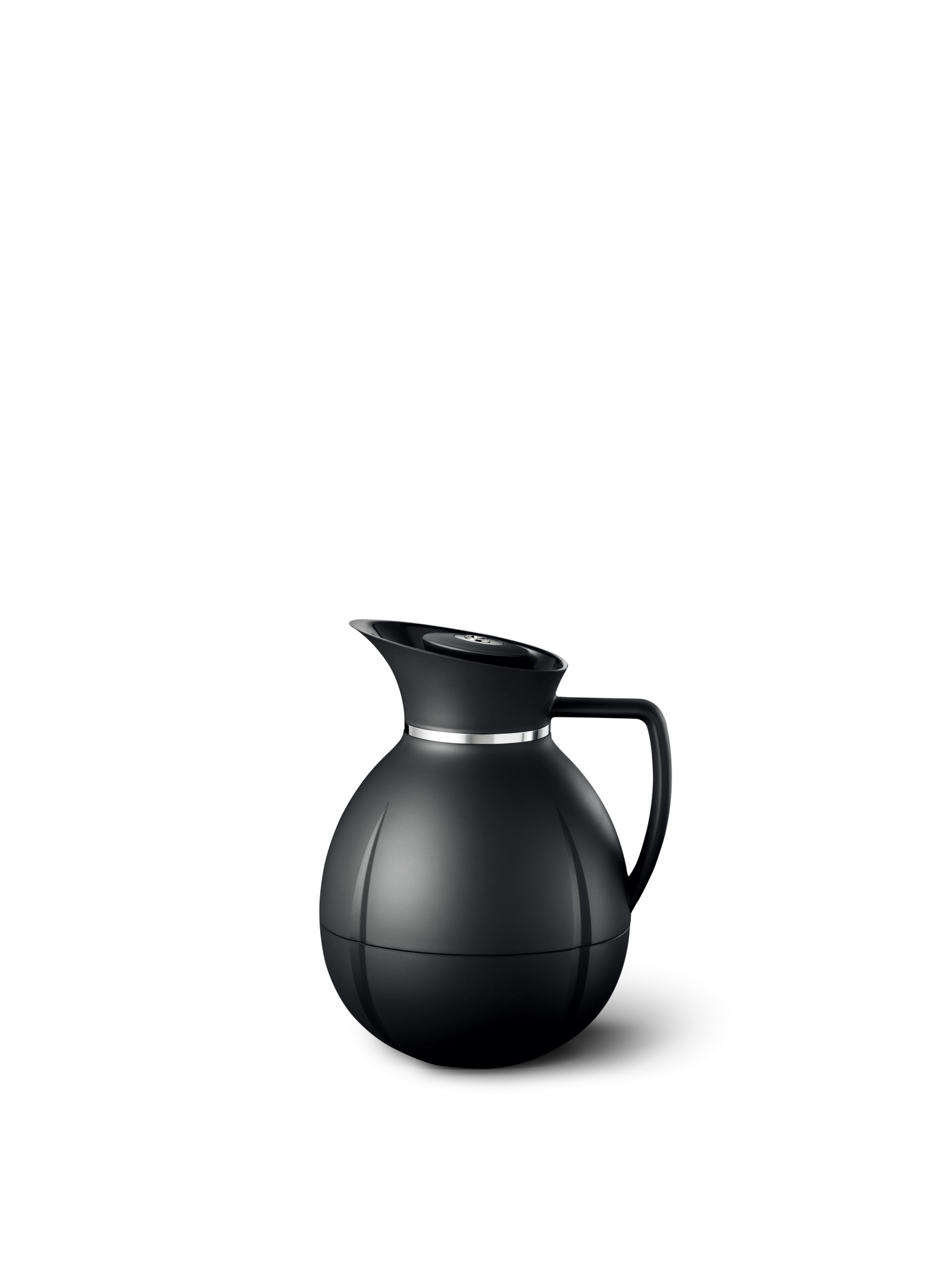 Thermos jug 1,0 l from Rosendahl in Black color, made of Plastic