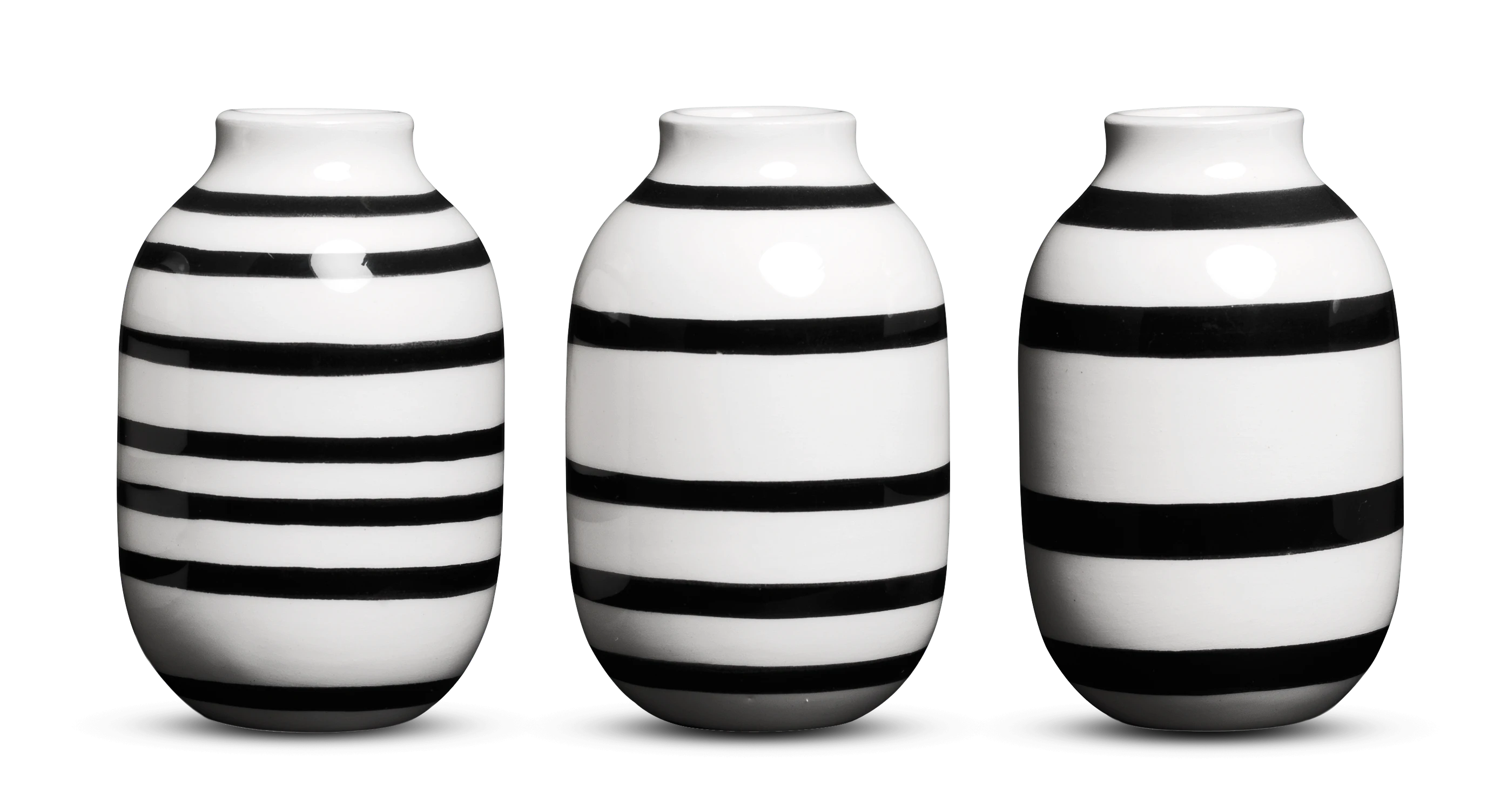 Vase miniature 3 stk.