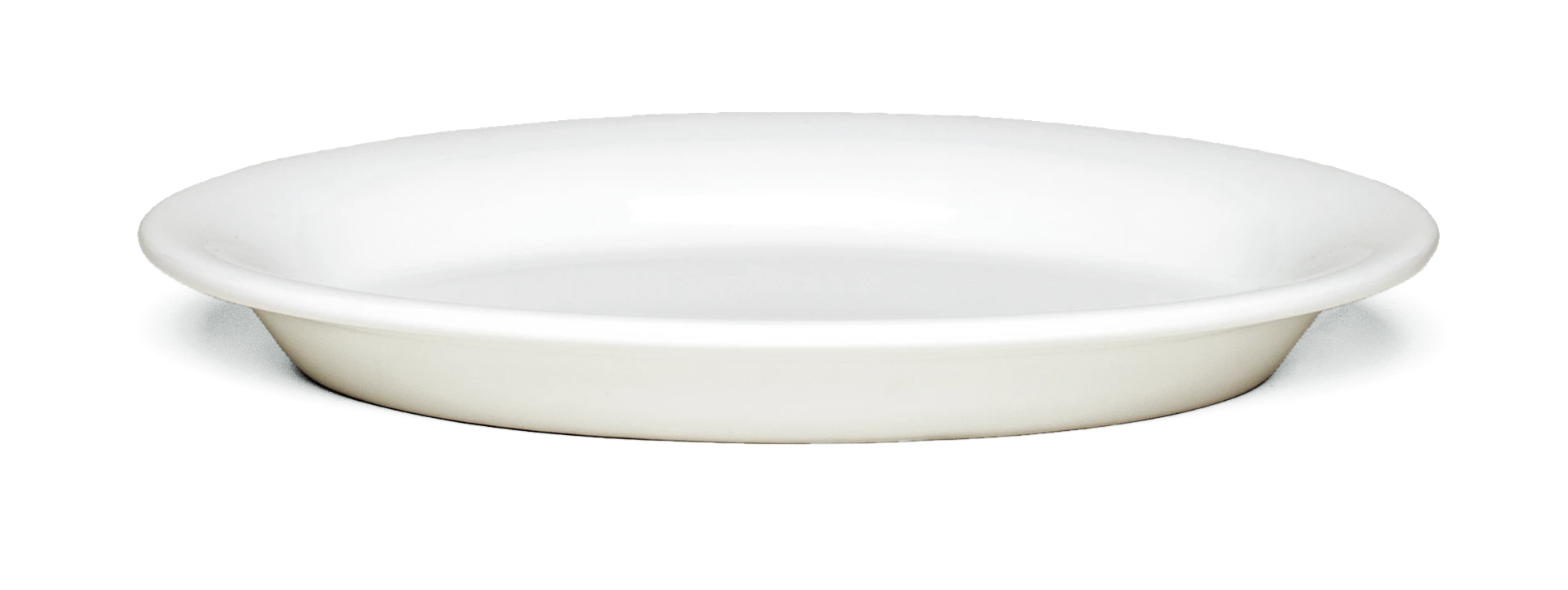 Oval tallerken 22x16 cm