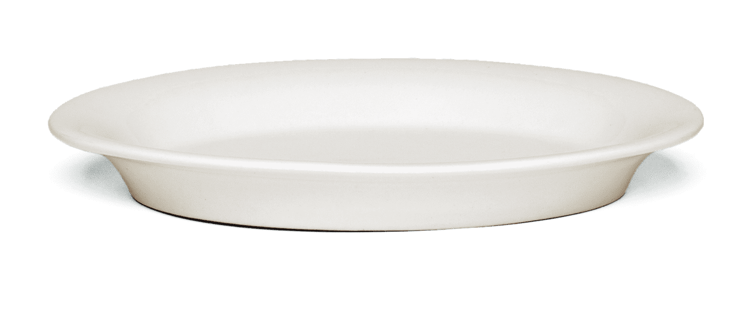 Oval plate 18x13 cm