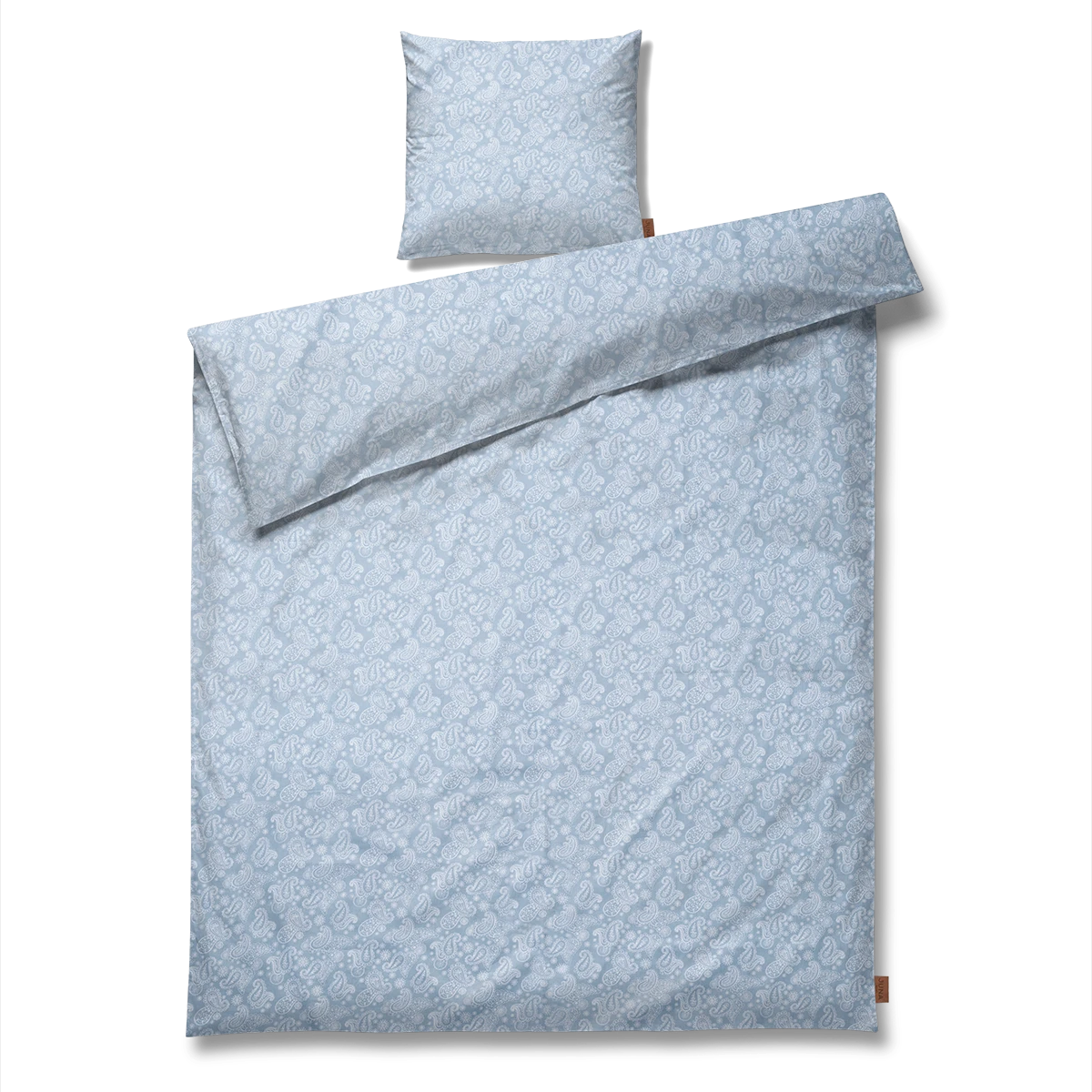 Sengetøj 150x210 cm fra JUNA i farven Blå, lavet af Bomuld