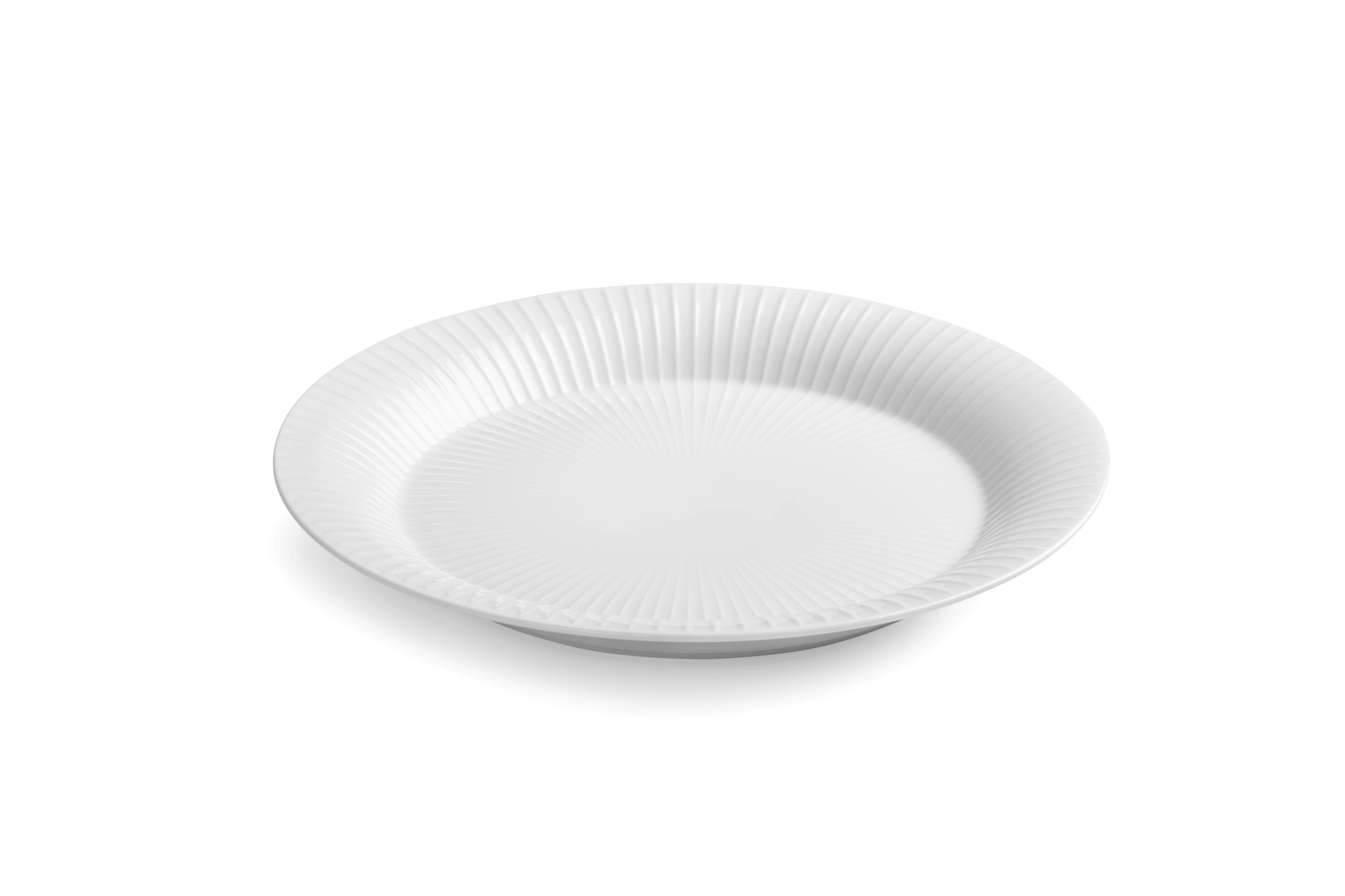 Teller Ø22 cm von Kähler in der Farbe Weiss, hergestellt aus Keramik