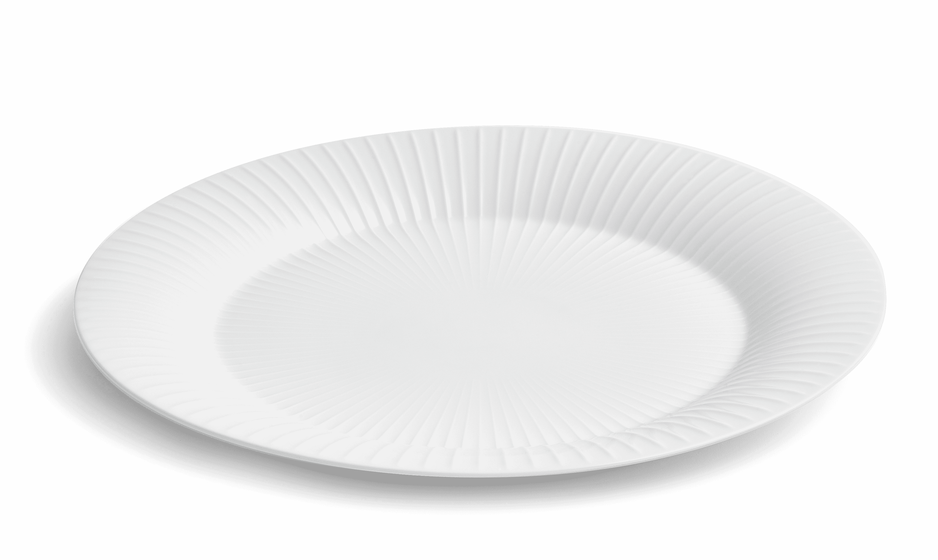 Ovalt serveringsfad 34x27 cm