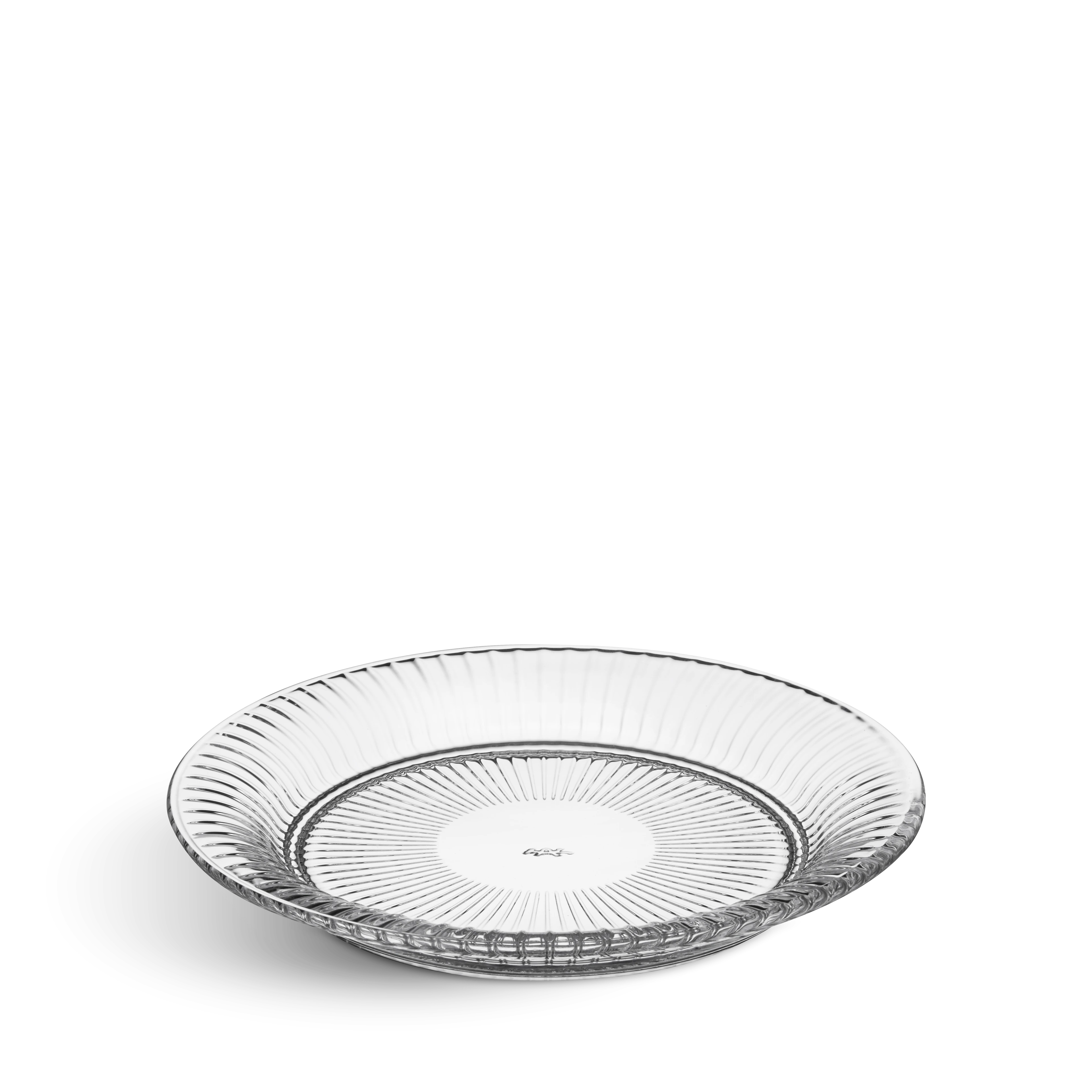 Glastallrik Ø22 cm från Kähler i färgen Klar, tillverkad av Glas