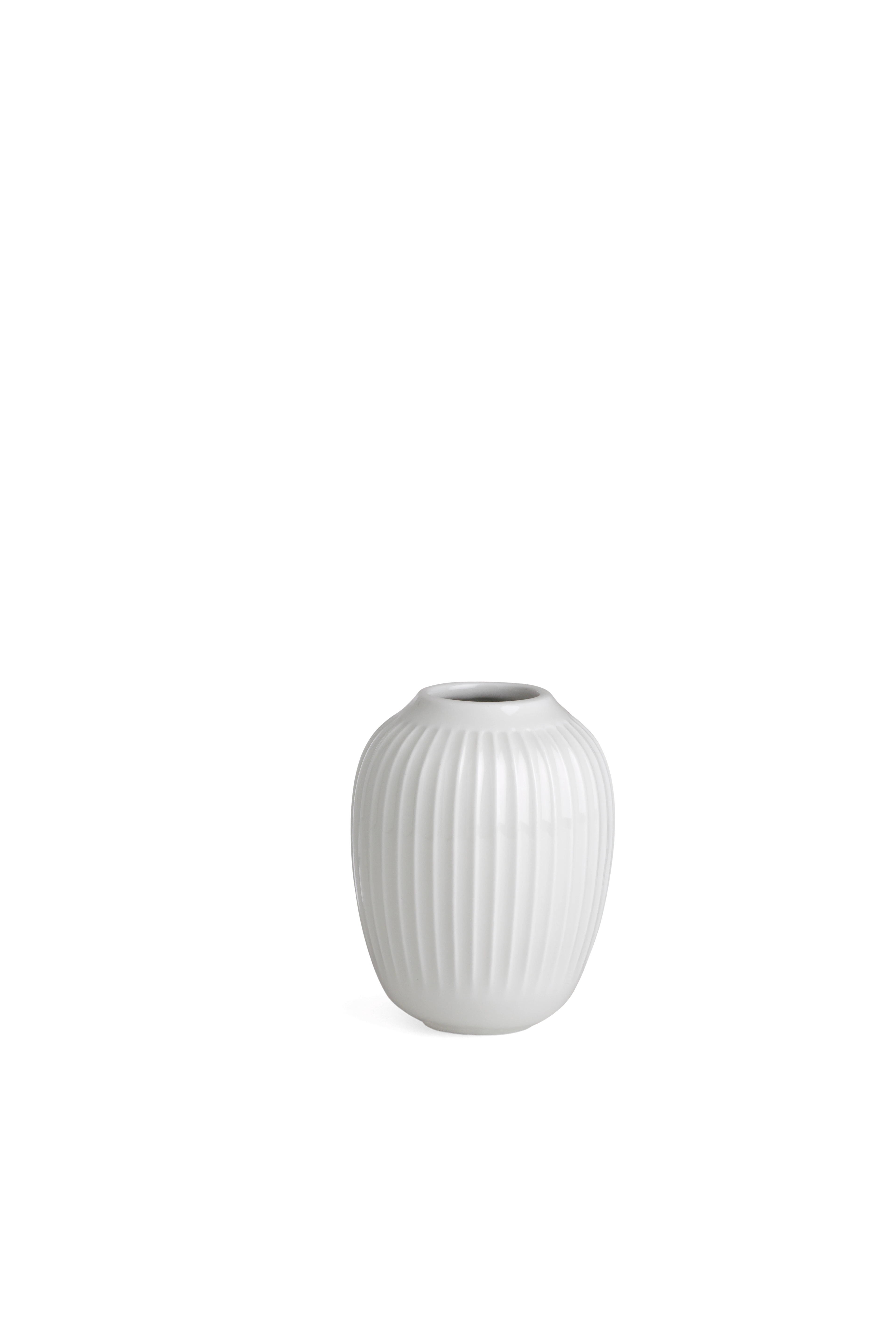 Vase H10.5 cm von Kähler in der Farbe Weiss, hergestellt aus Keramik