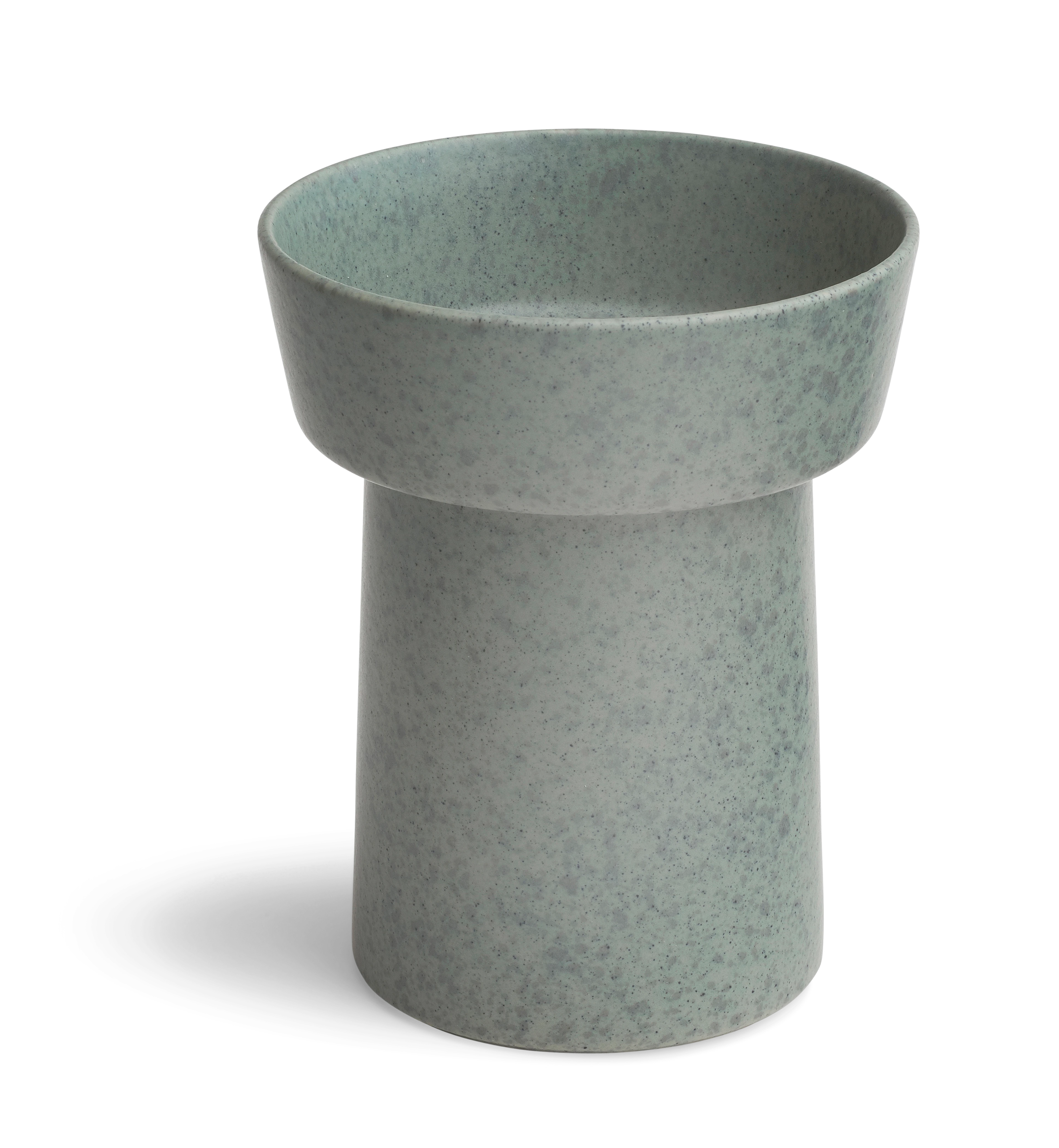 Vase H20 cm von Kähler in der Farbe Grün, hergestellt aus Keramik