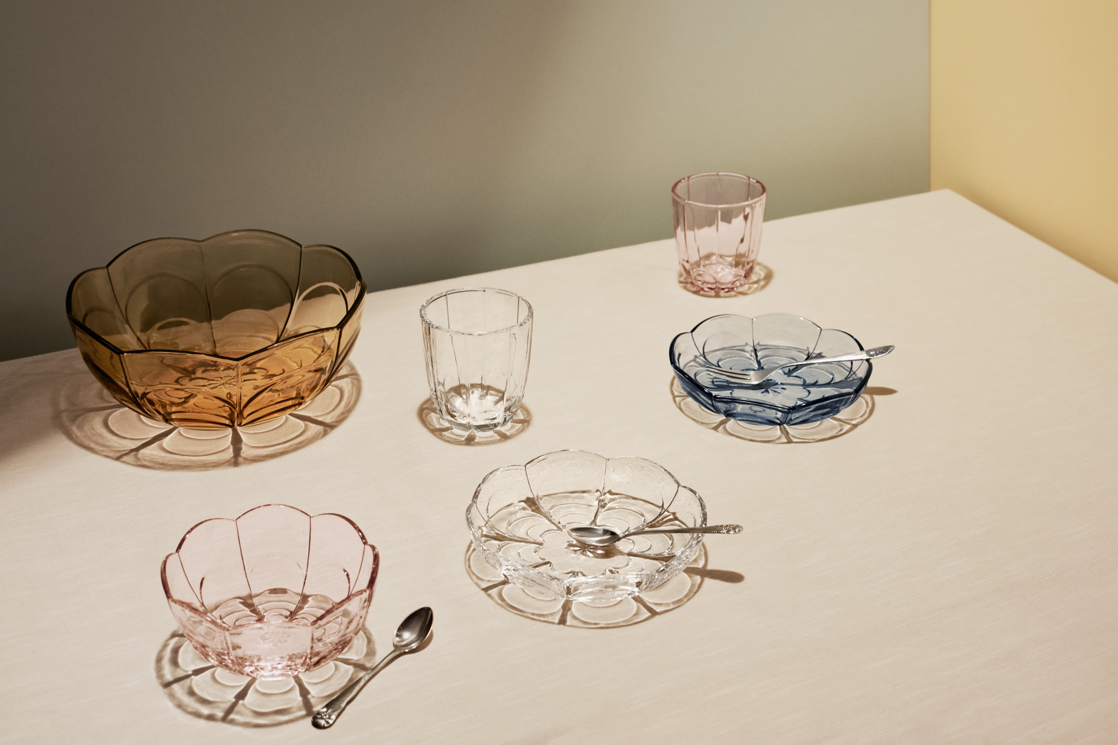 Wasserglas 32 cl 2 Stck. von Holmegaard in der Farbe Klar, hergestellt aus Glas