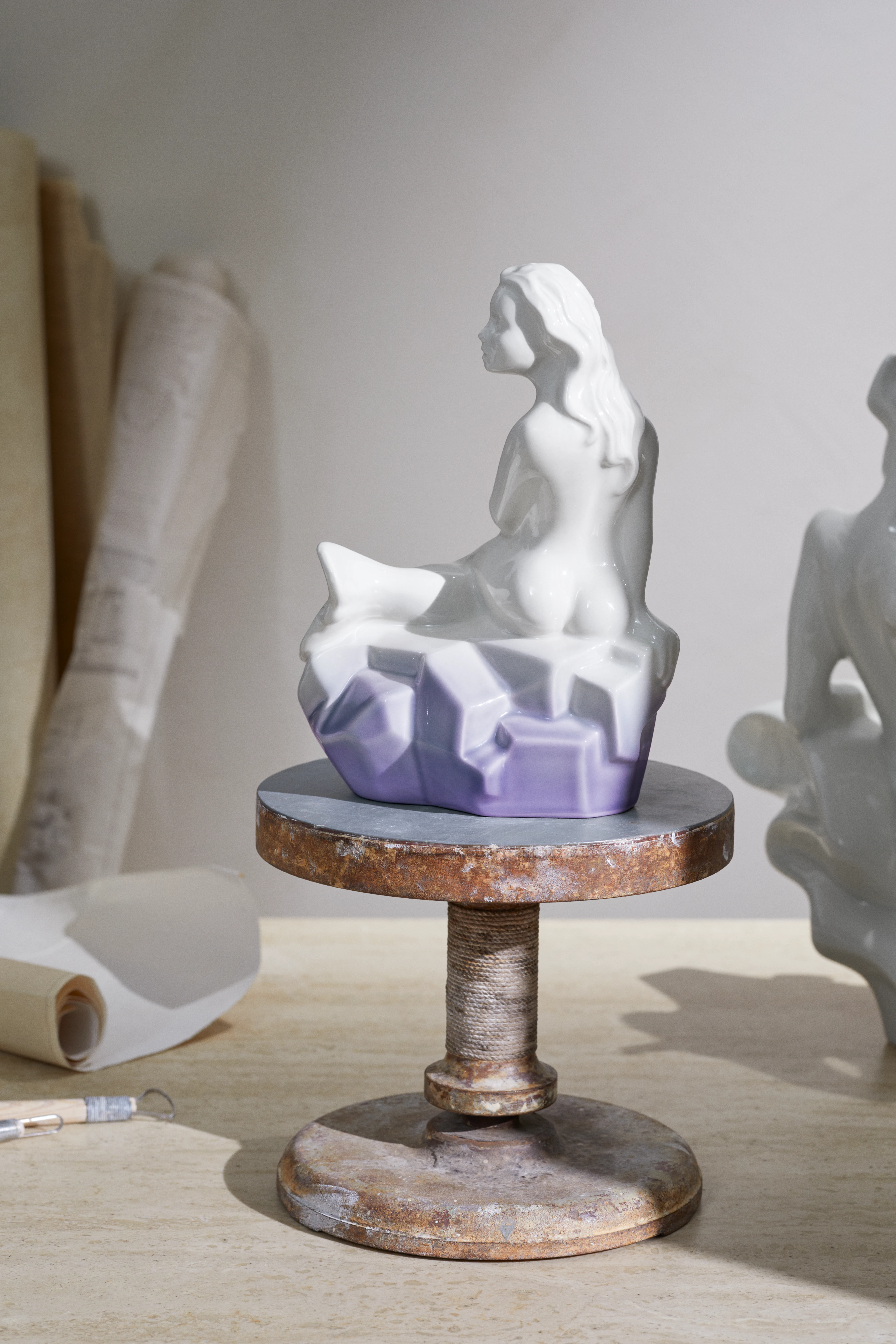 The Ambitious from Kähler  in Purple color, made of Ceramics