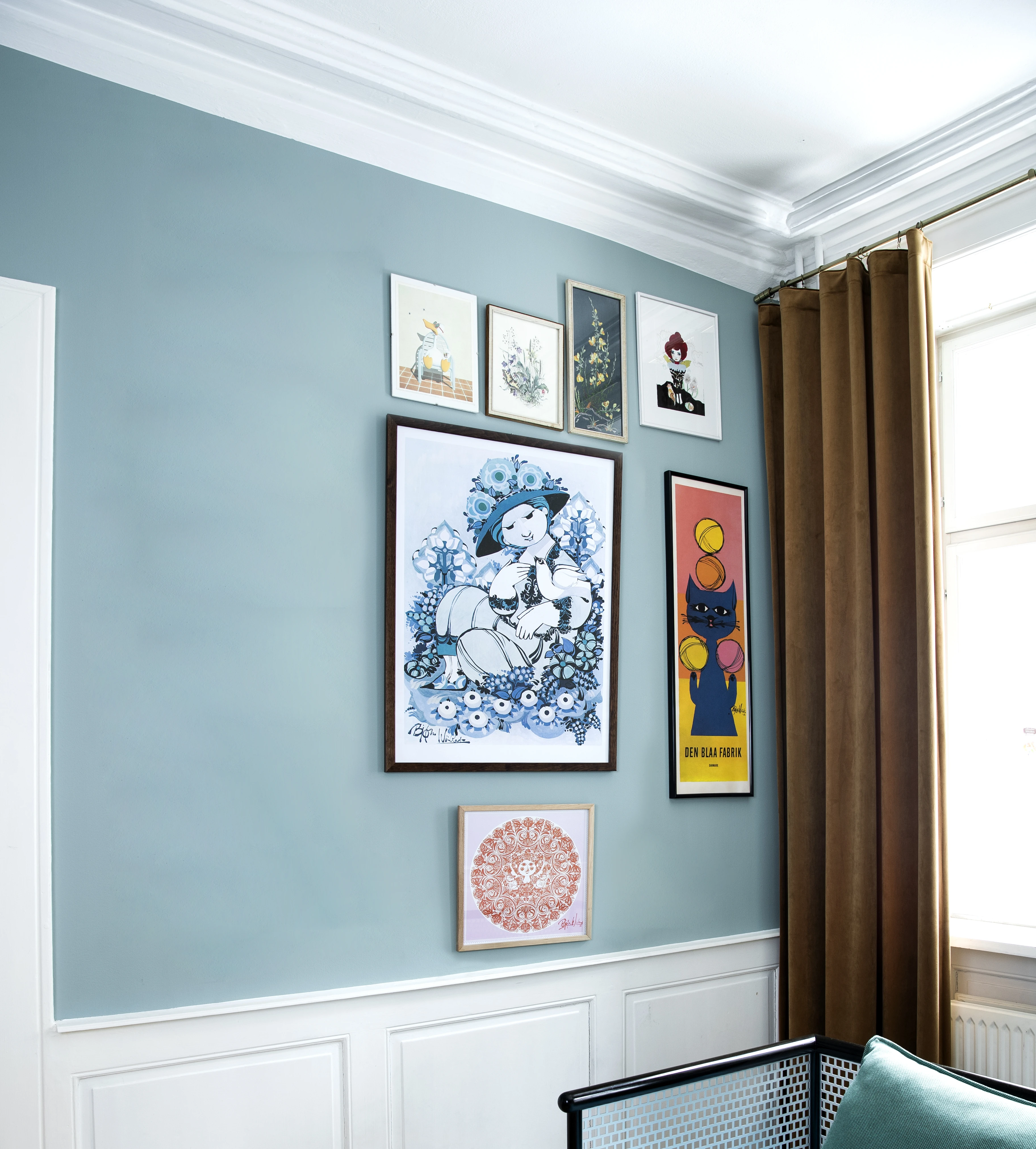 Wiinblad Art Faience 30x30 cm fra Bjørn Wiinblad i farven Multi, lavet af Papir