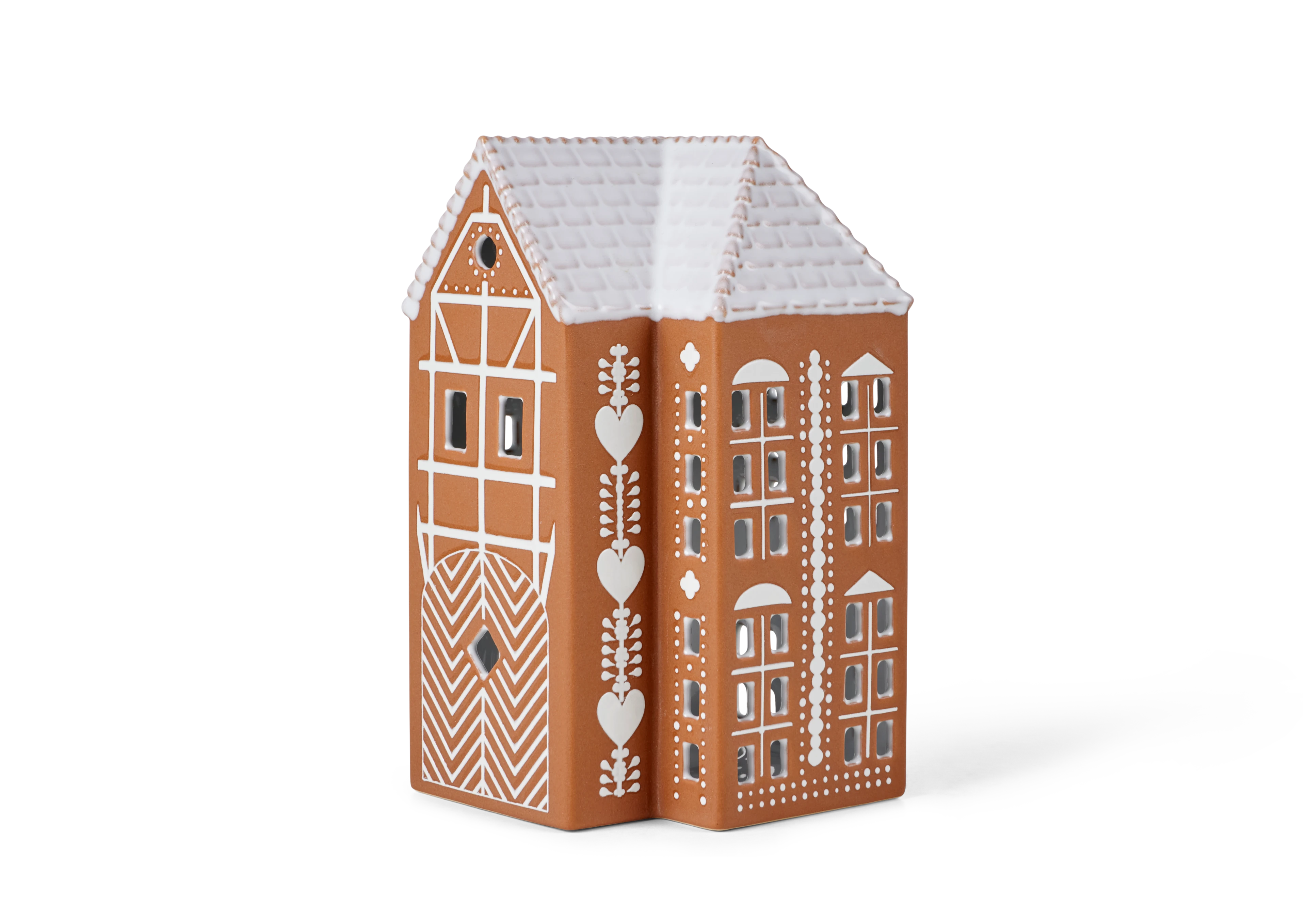 Lighthouse large from Kähler  in Brown color, made of Ceramics