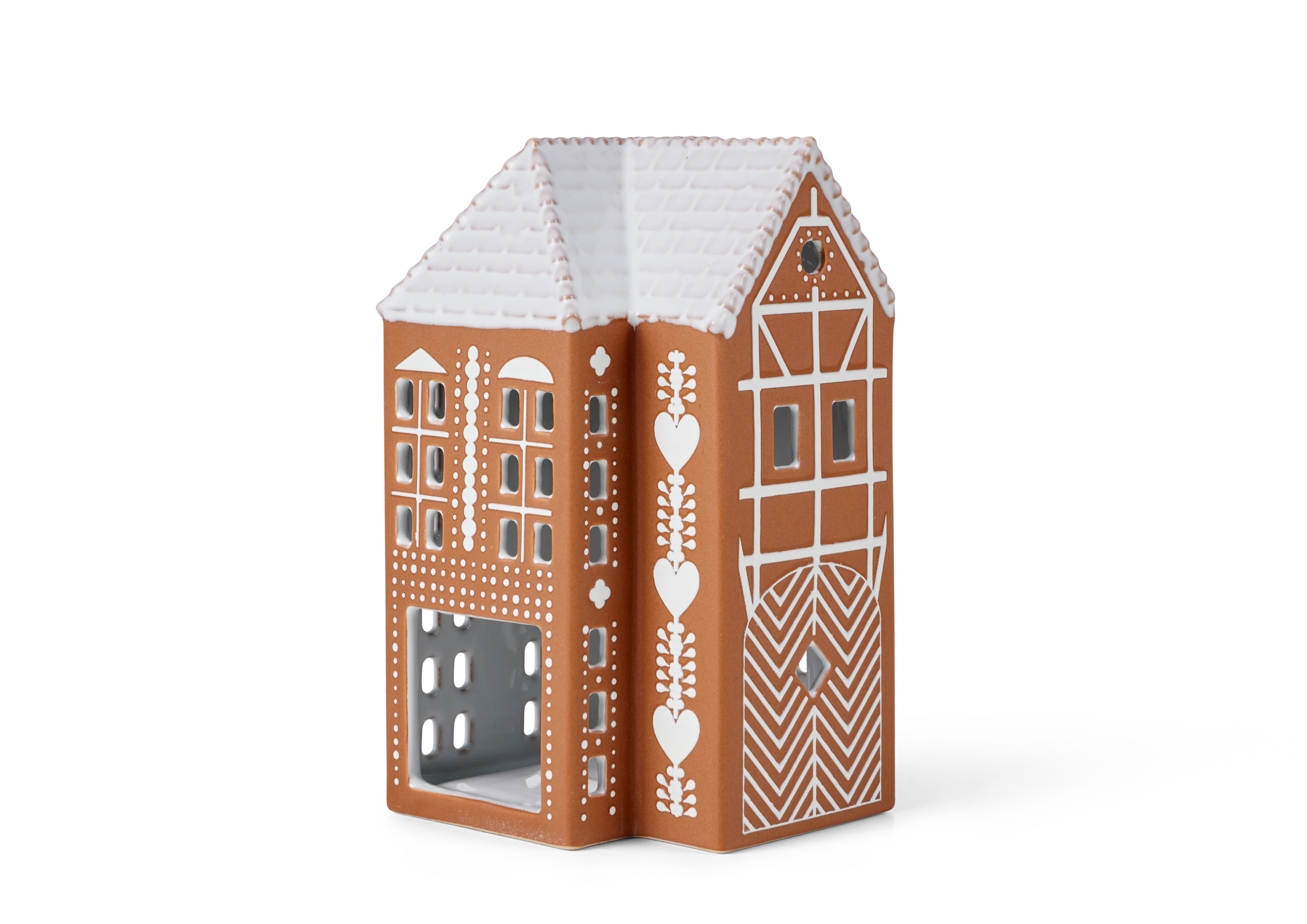 Lighthouse large from Kähler  in Brown color, made of Ceramics