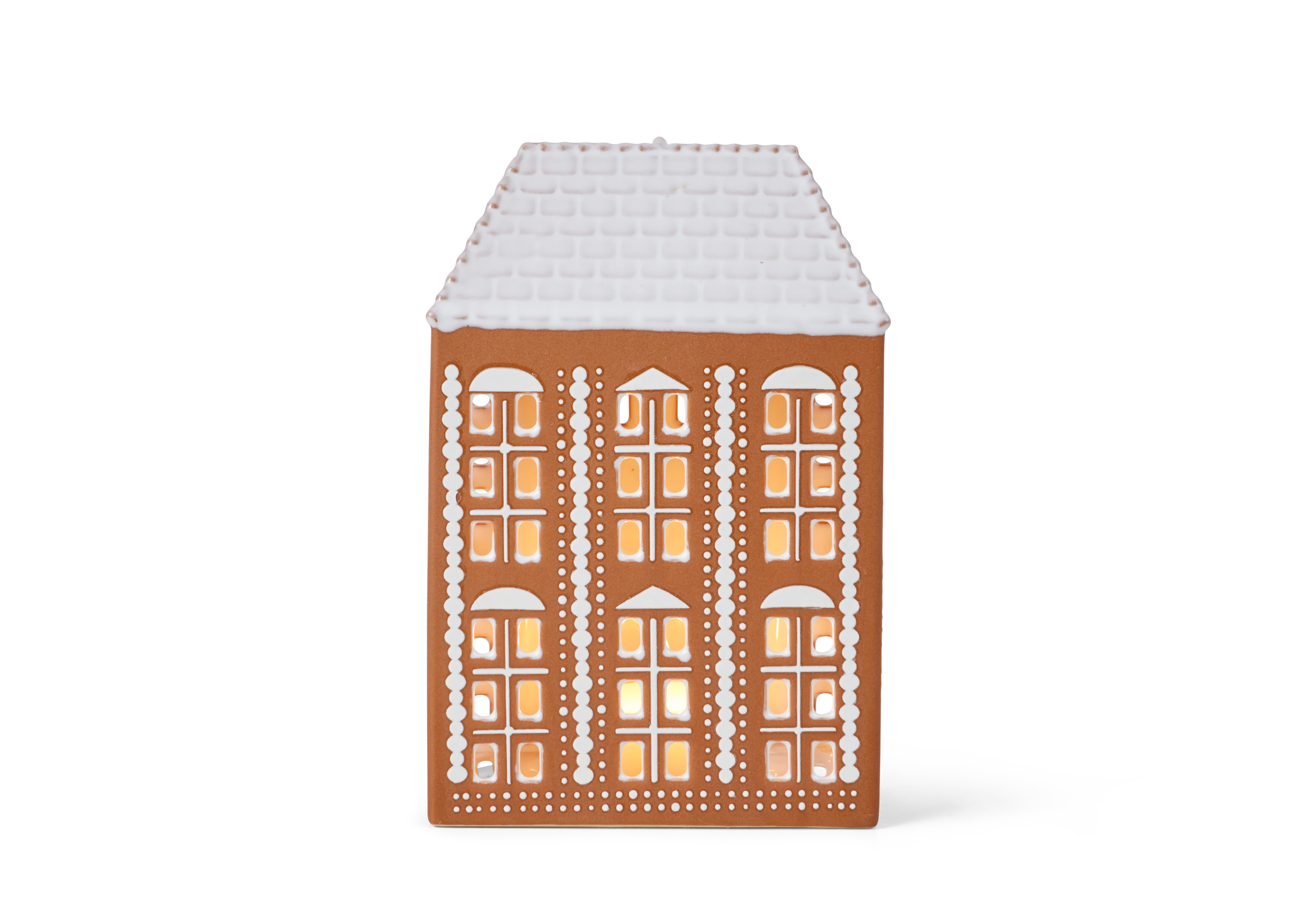 Lighthouse large from Kähler  in Brown color, made of Ceramics