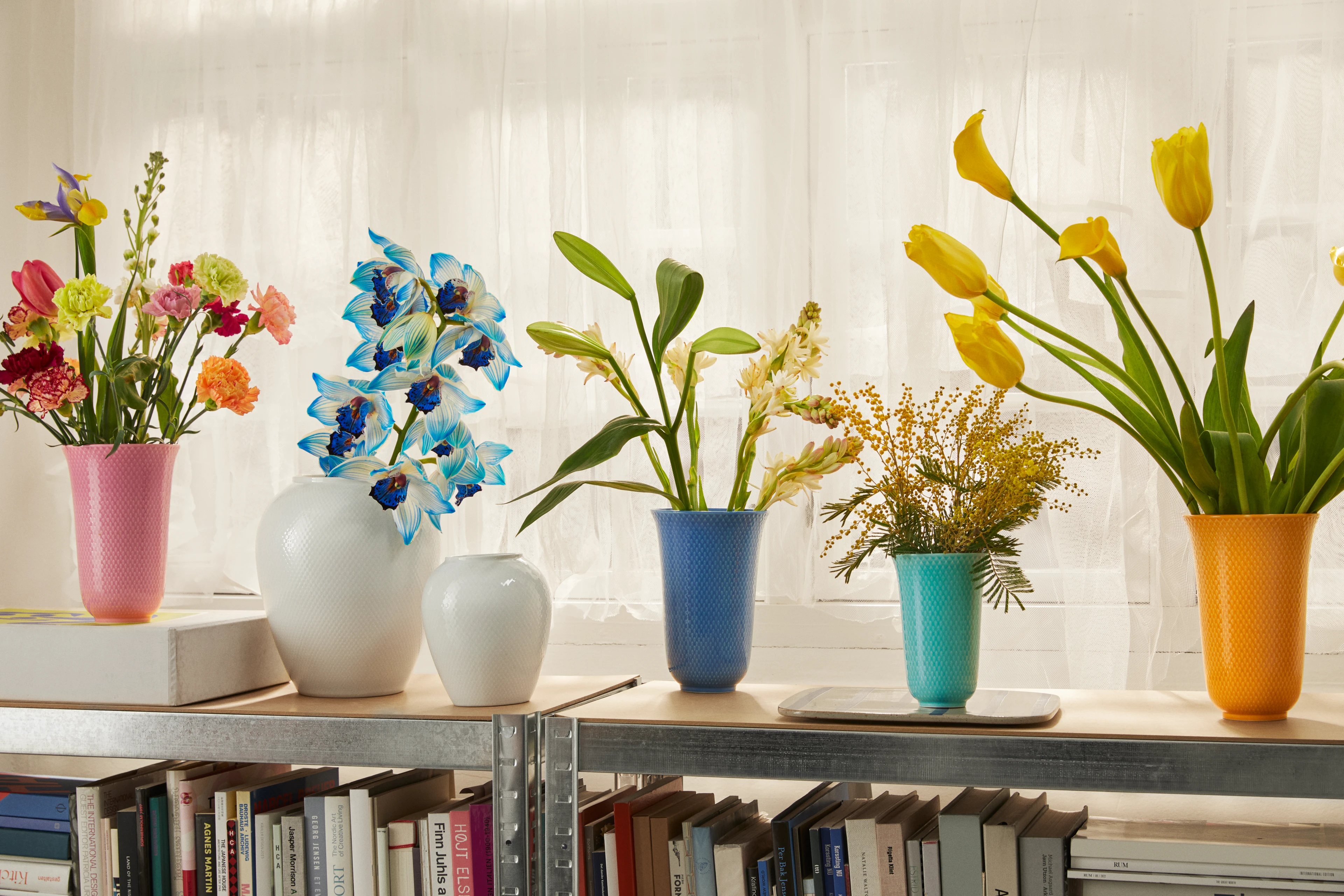 Lyngby Porcelæn Rhombe Color Designduoen Stilleben