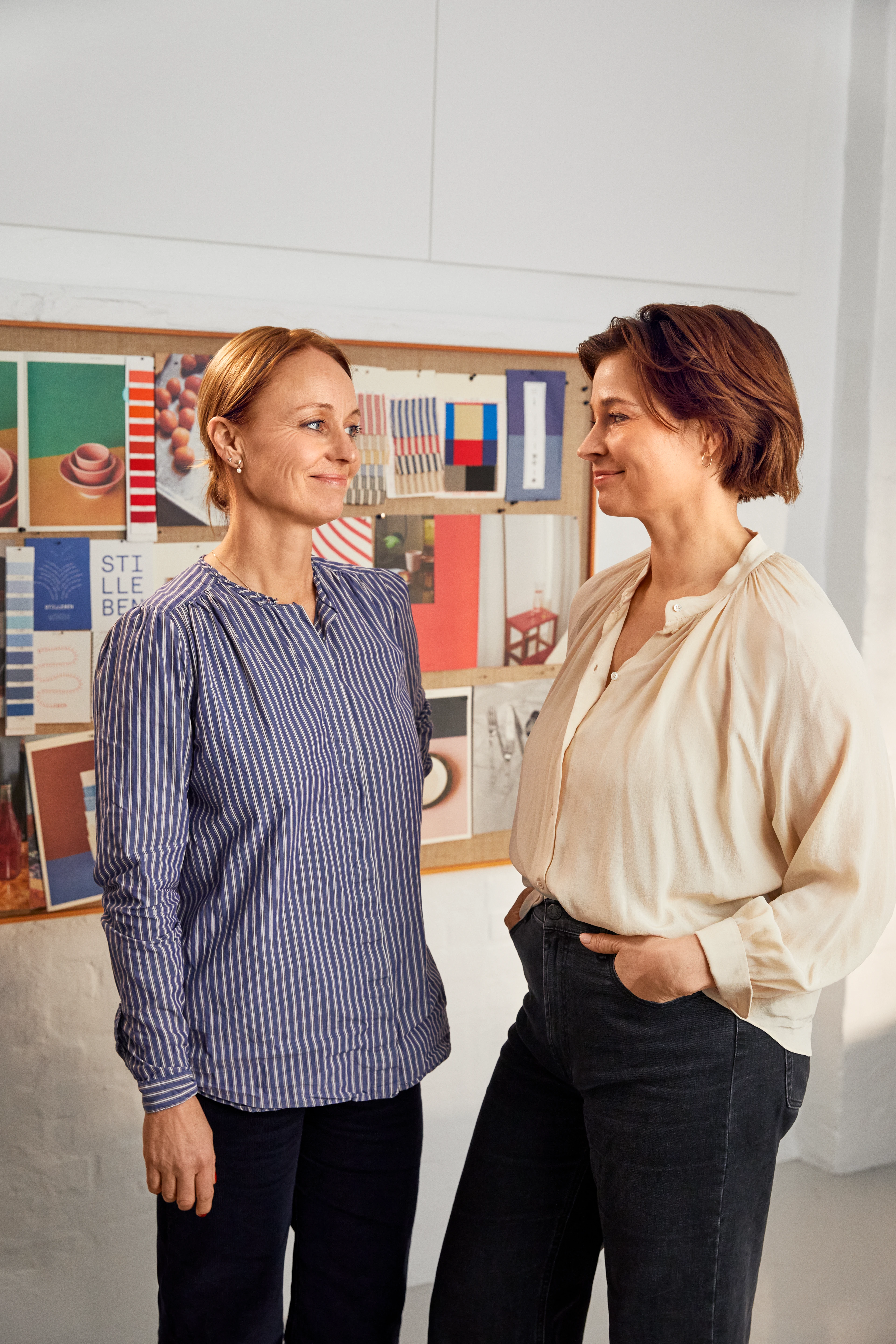 Stilleben, Ditte Reckweg & Jelena Schou Nordentoft, är designers för Lyngby Porcelæn