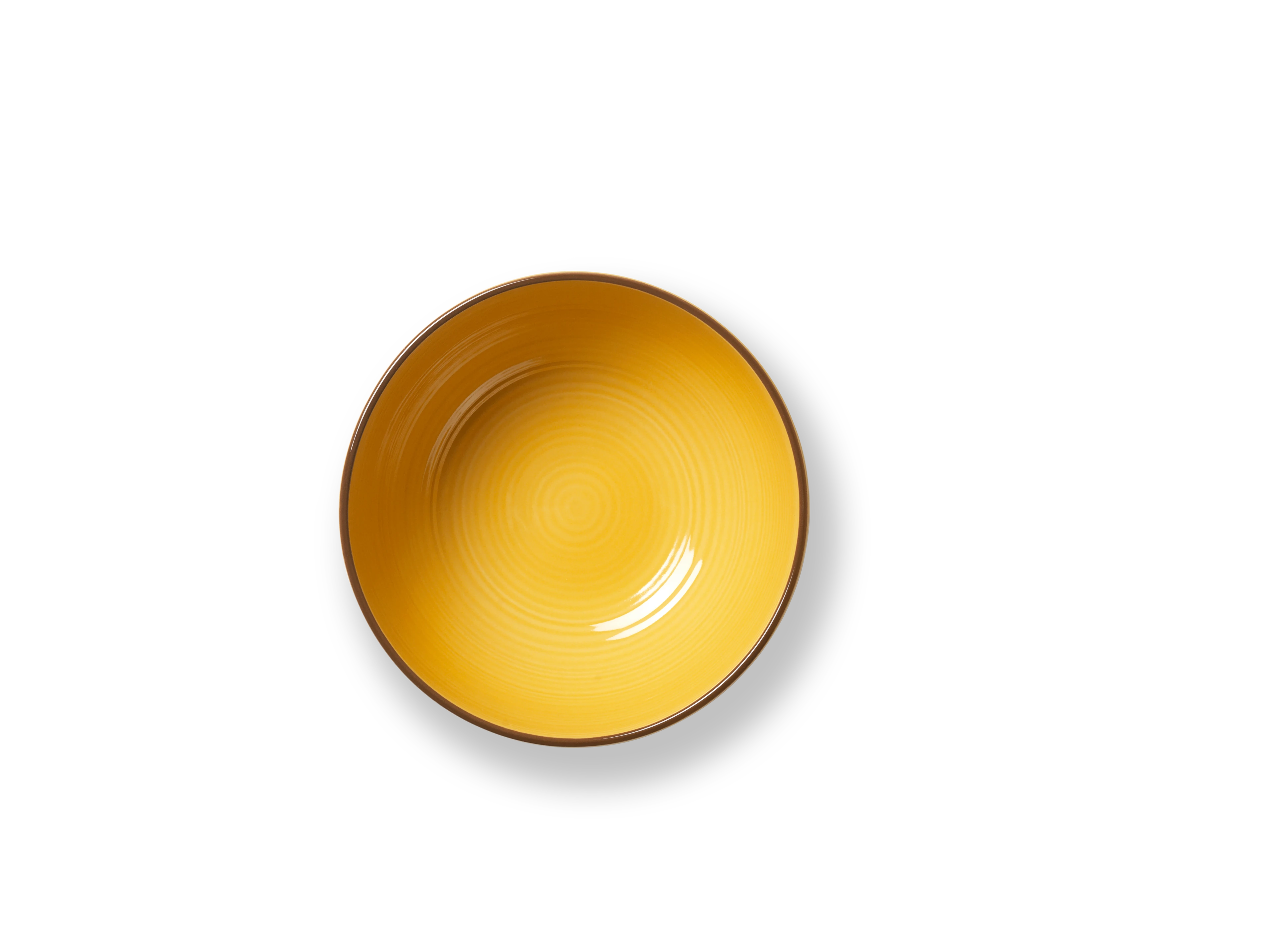 Skål Ø19 cm från Kähler i färgen Saffron yellow, tillverkad av Keramik