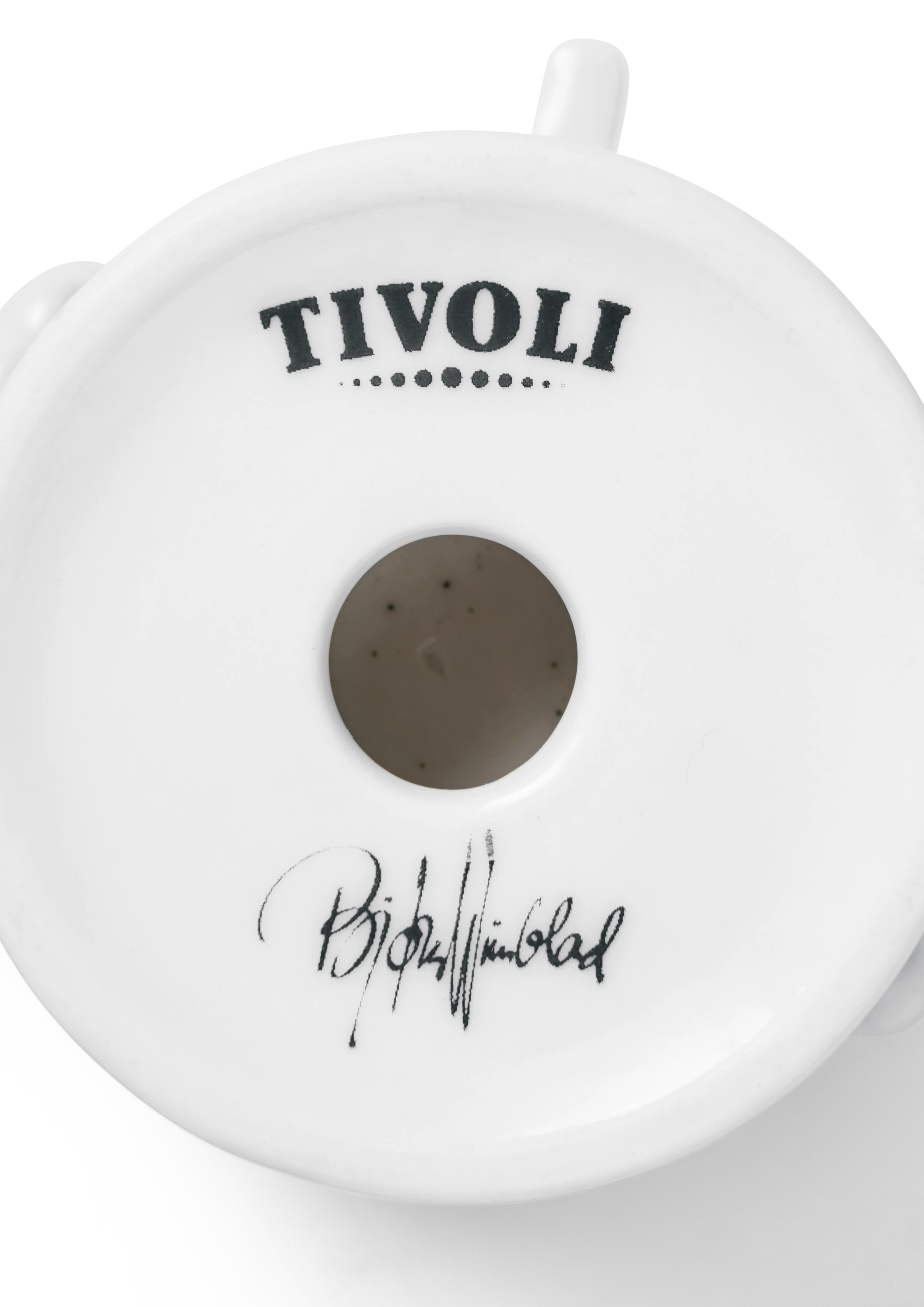 Lysestake H9.5 cm fra Bjørn Wiinblad i fargen Grønn, laget av Keramikk