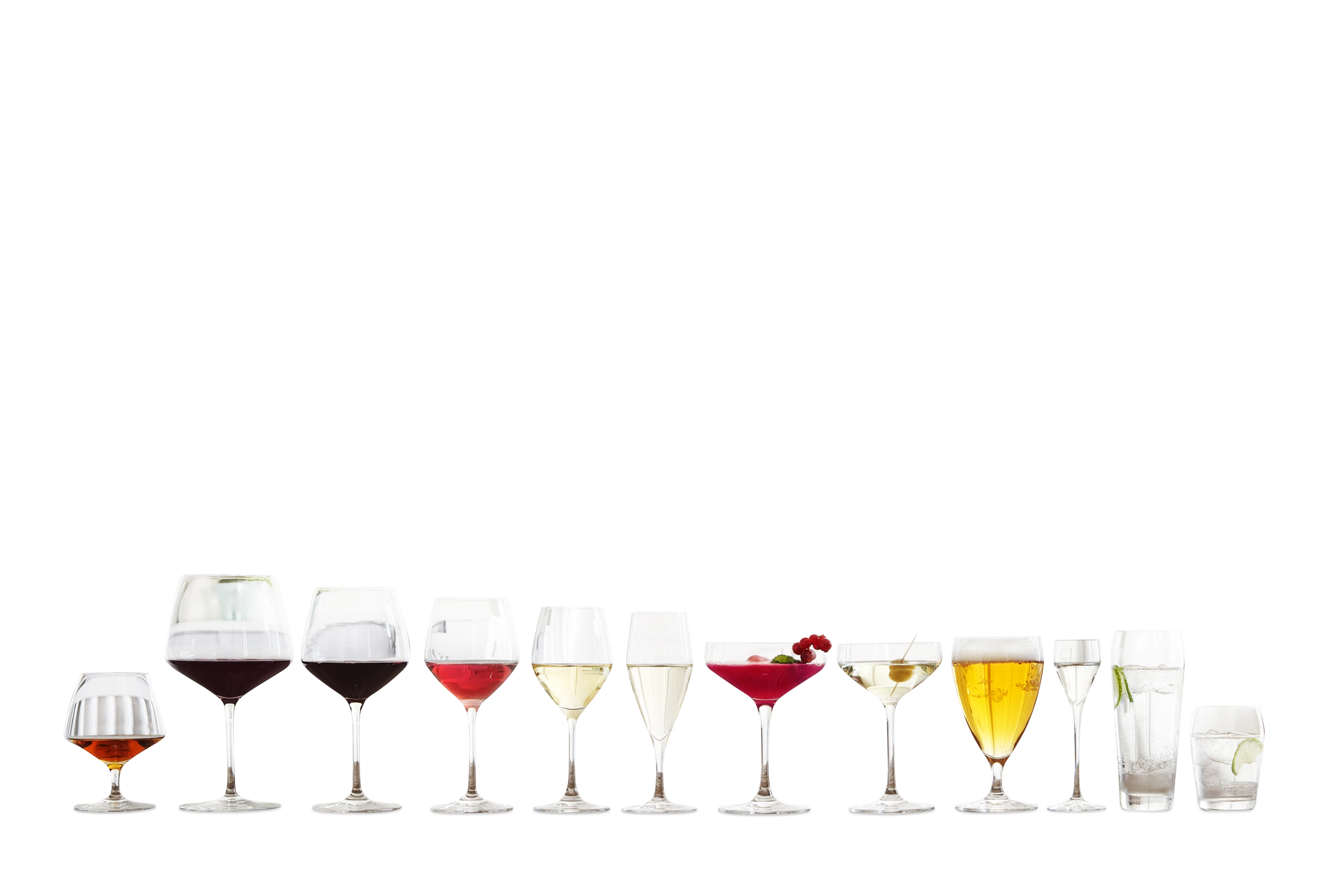 Cocktailglas 38 cl 6 stk. fra Holmegaard i farven Klar, lavet af Glas