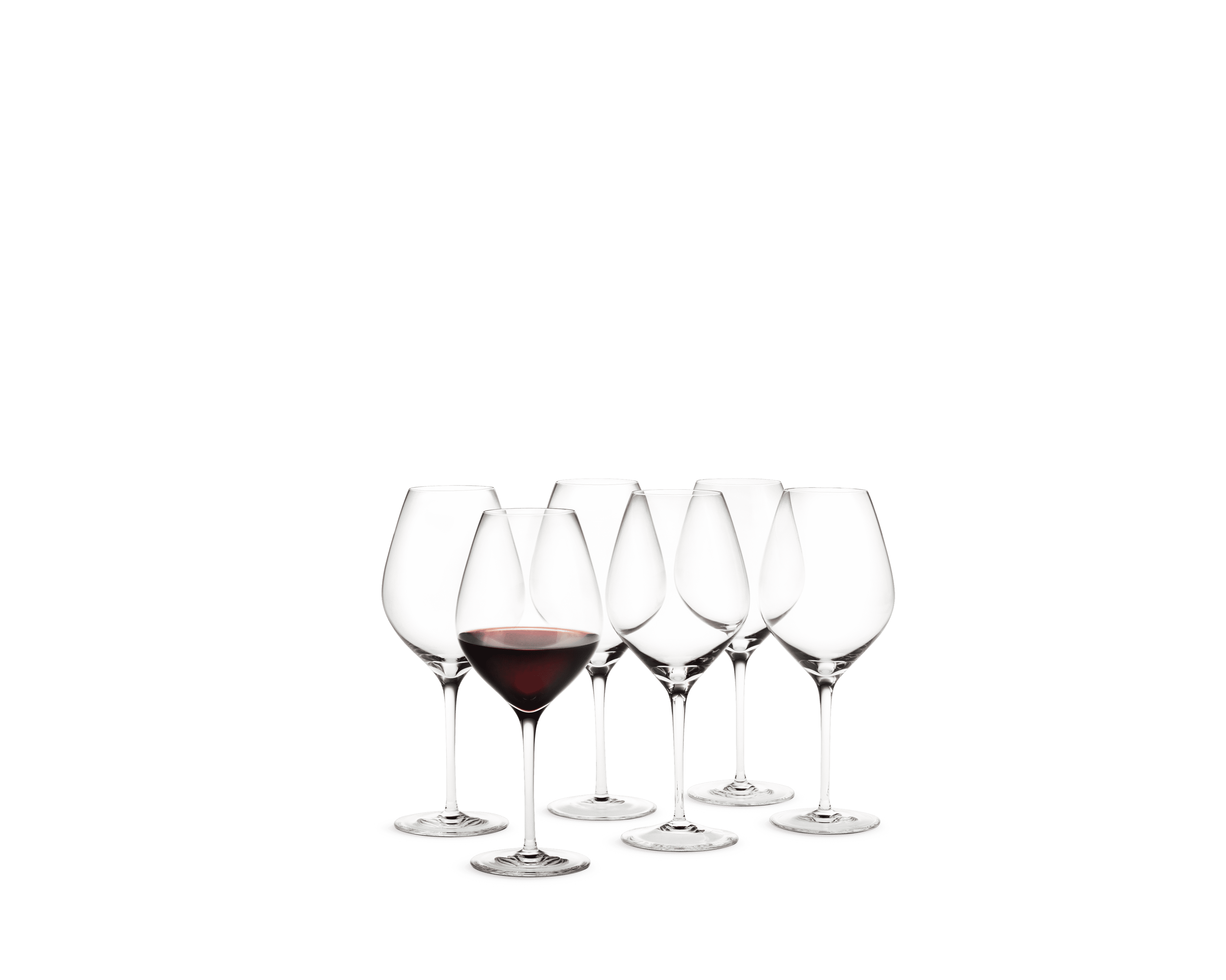 Burgunder-Glas 69 cl 6 Stck.