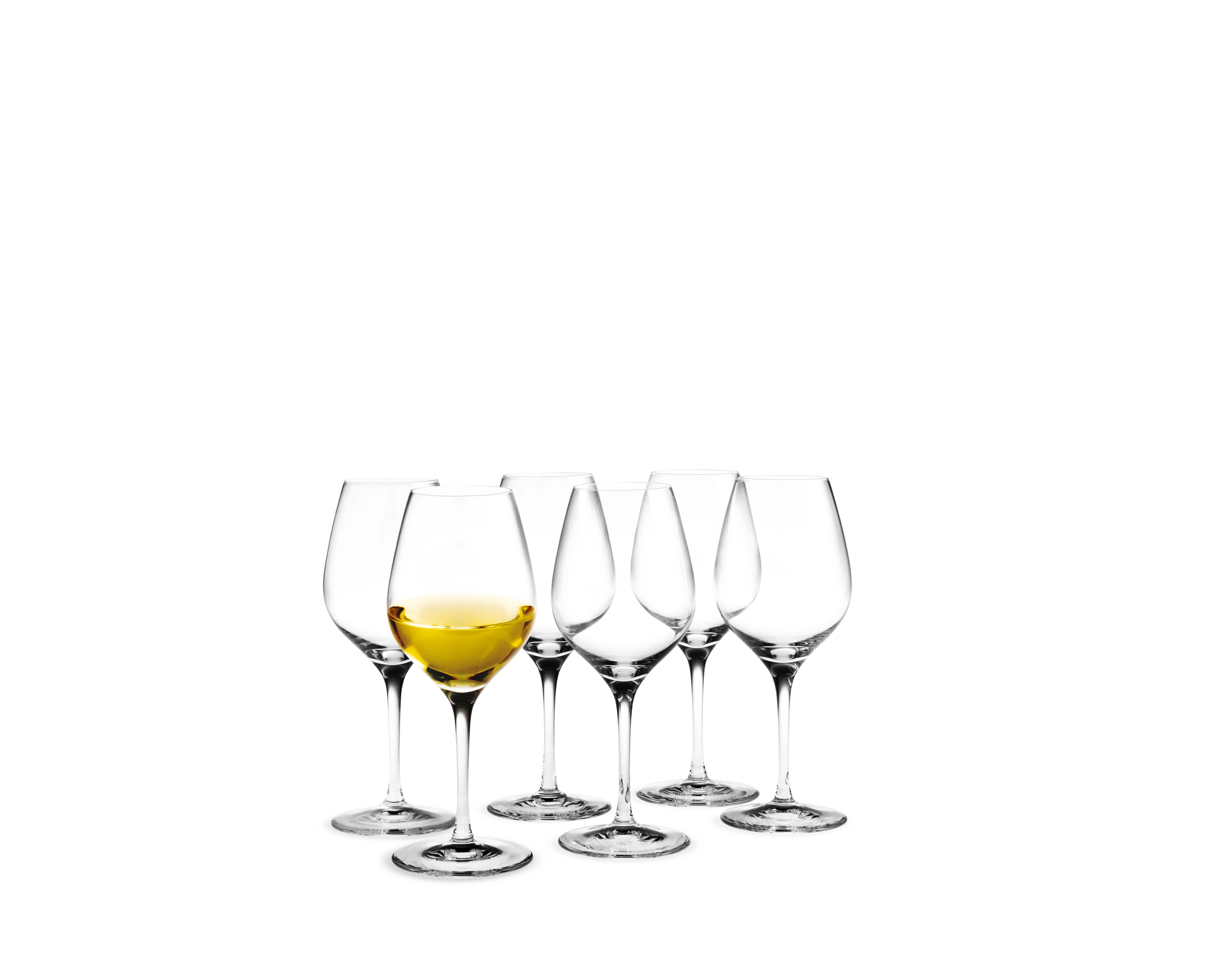 Dessertvinsglas 28 cl 6 st. från Holmegaard i färgen Klar, tillverkad av Glas