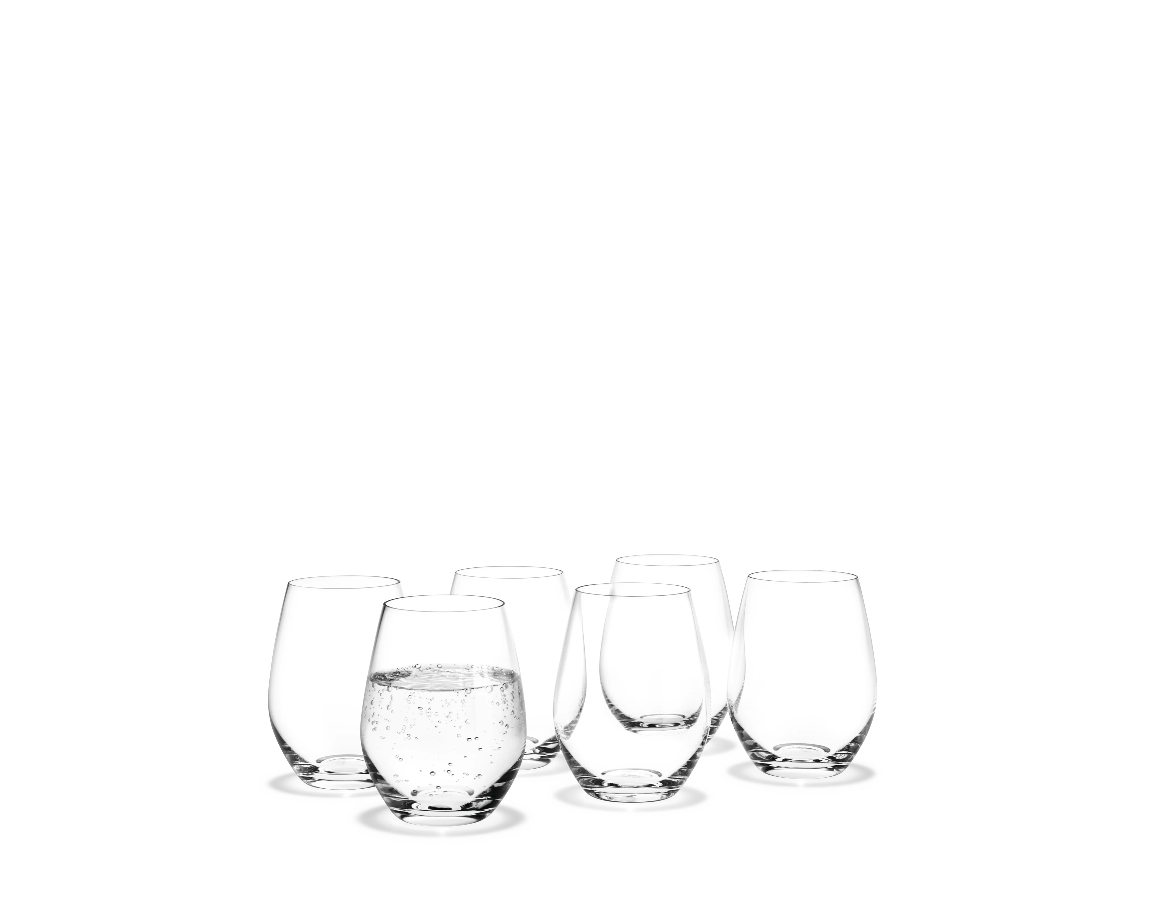 Vattenglas 25 cl 6 st. från Holmegaard i färgen Klar, tillverkad av Glas