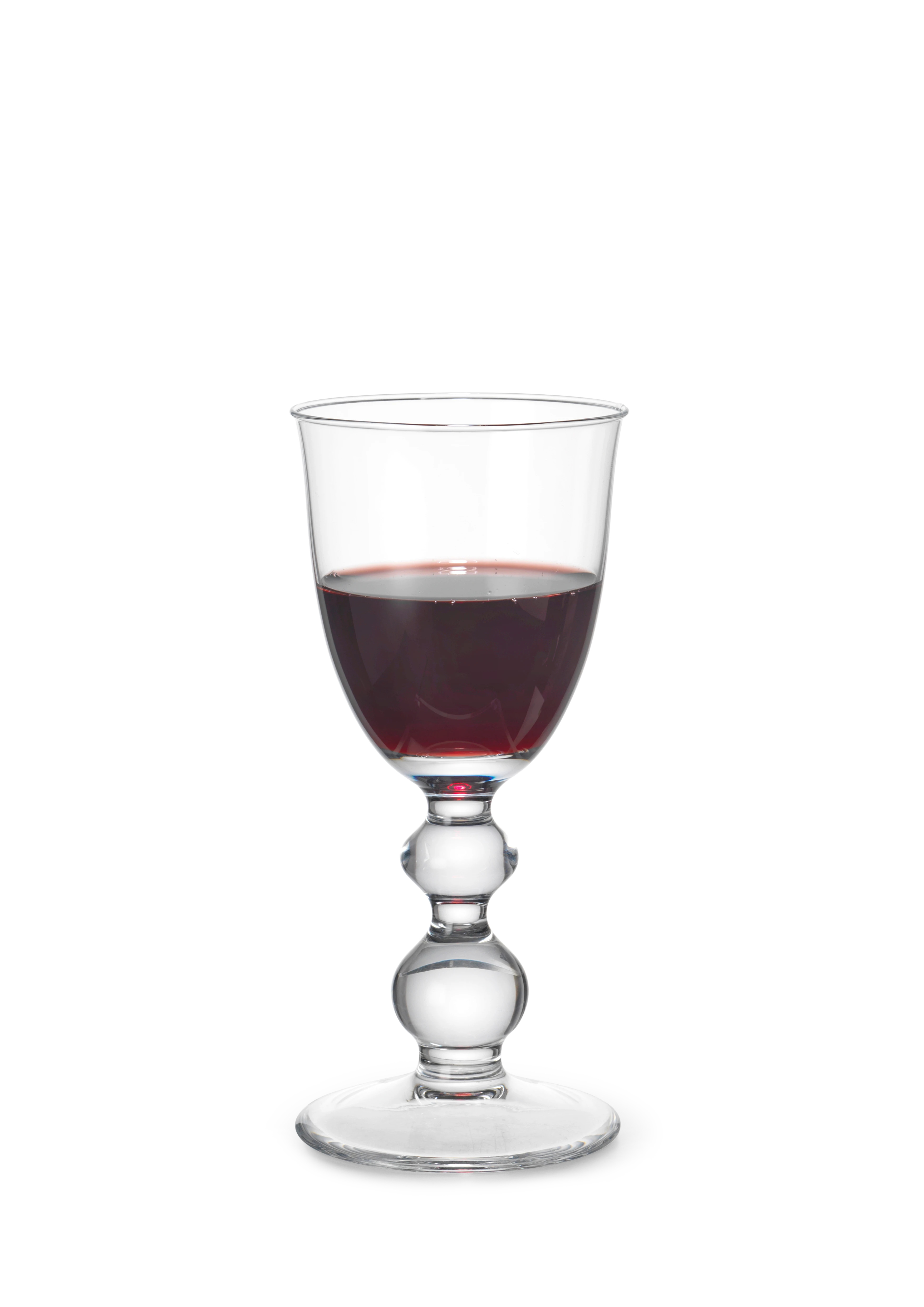 Red Wine Glass 23 cl from Holmegaard in Clear color, made of Glass