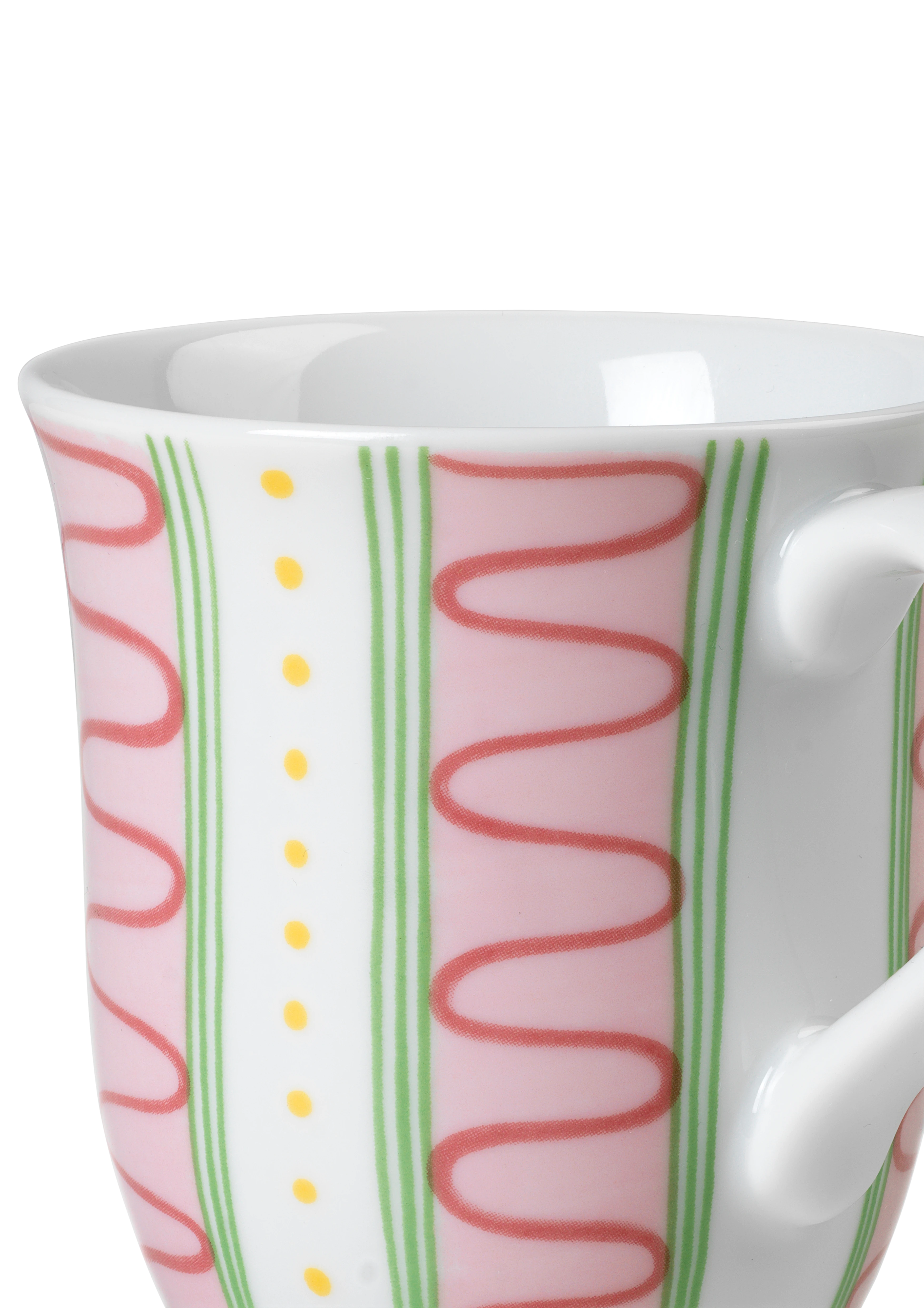 Mug 35 cl from Bjørn Wiinblad in Rose color, made of Ceramics