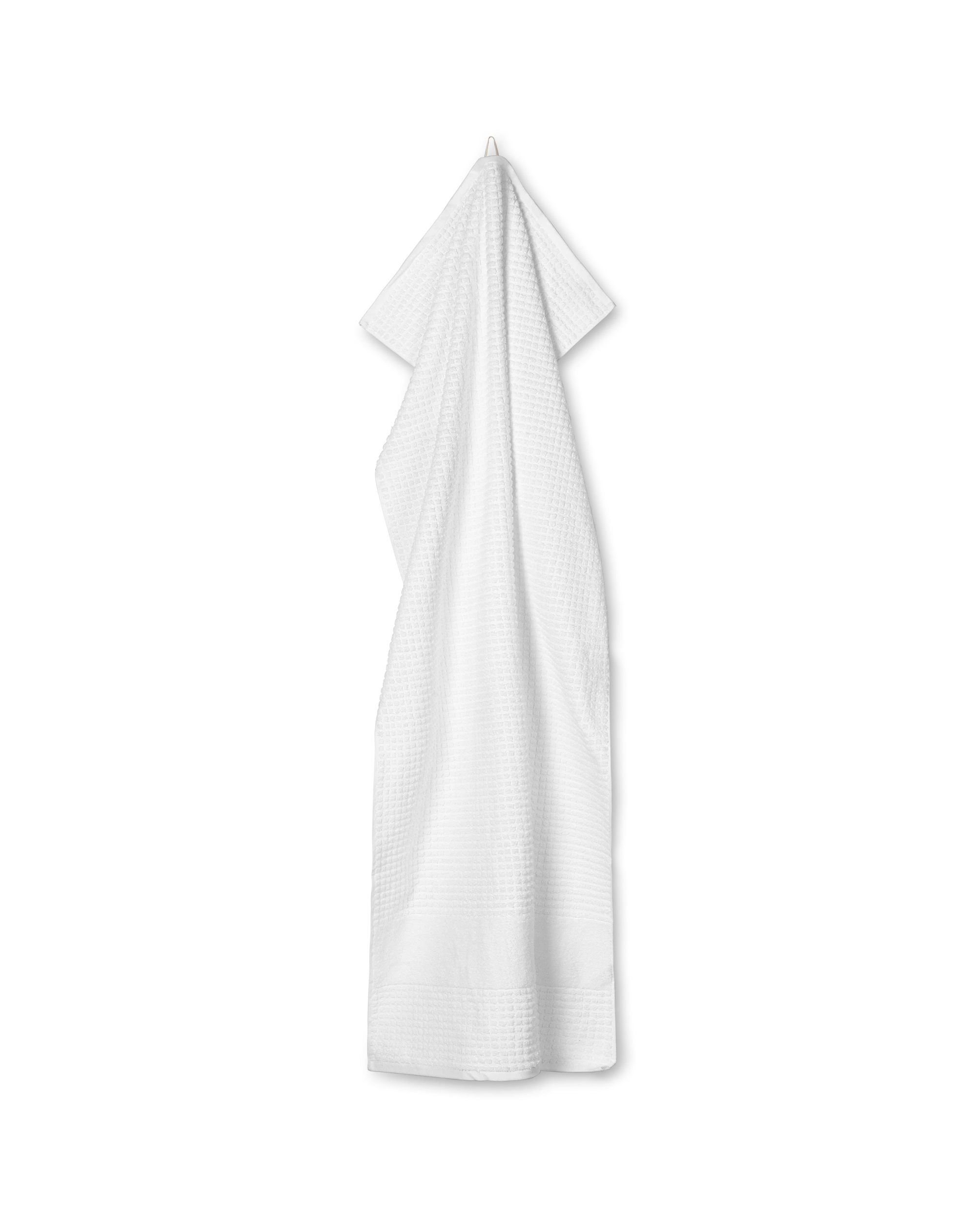 Towel 70x140 cm from JUNA in White color, made of Cotton
