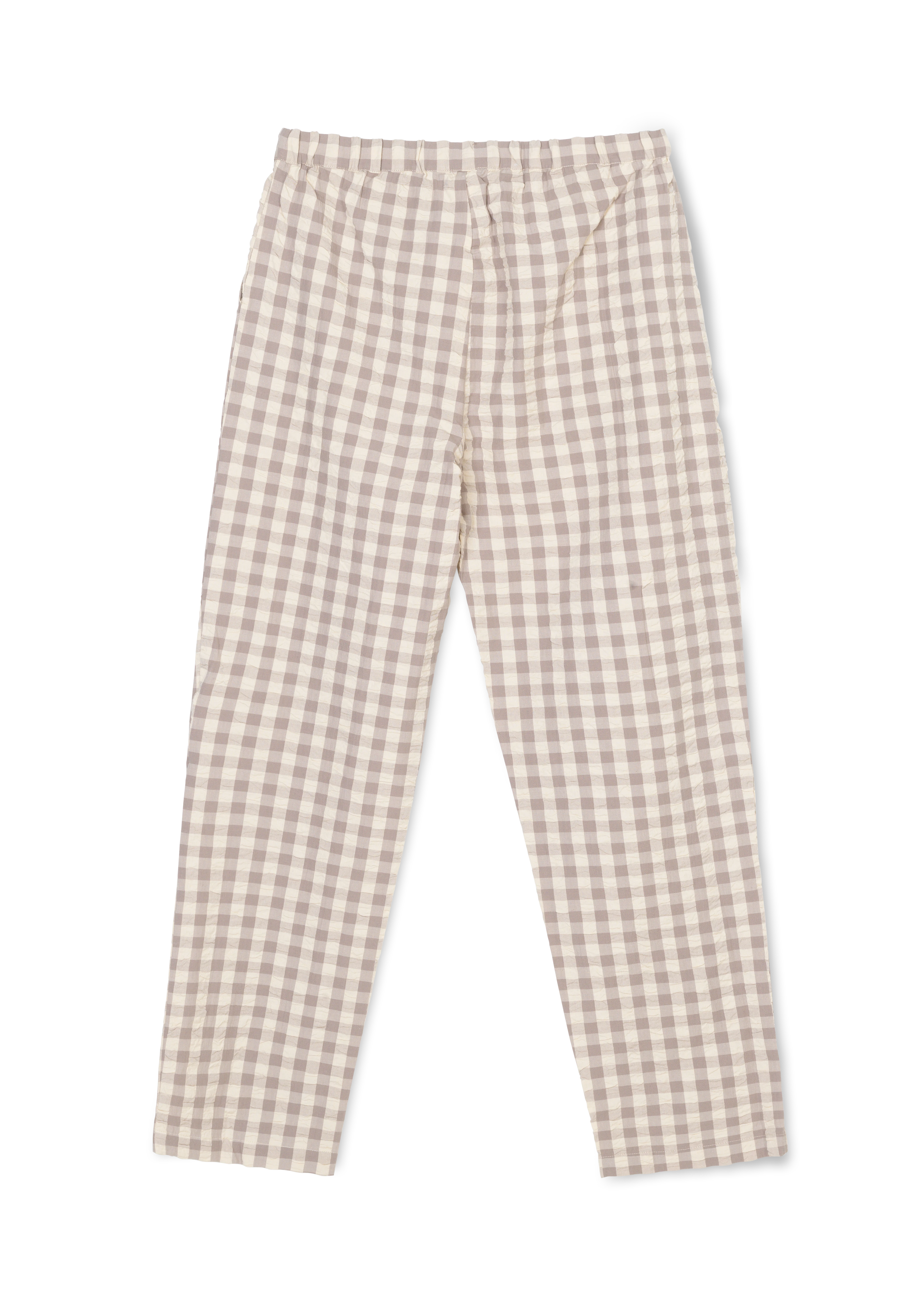 Barbara Pants M/L från JUNA i färgen Grå/Björk, tillverkad av Bomull