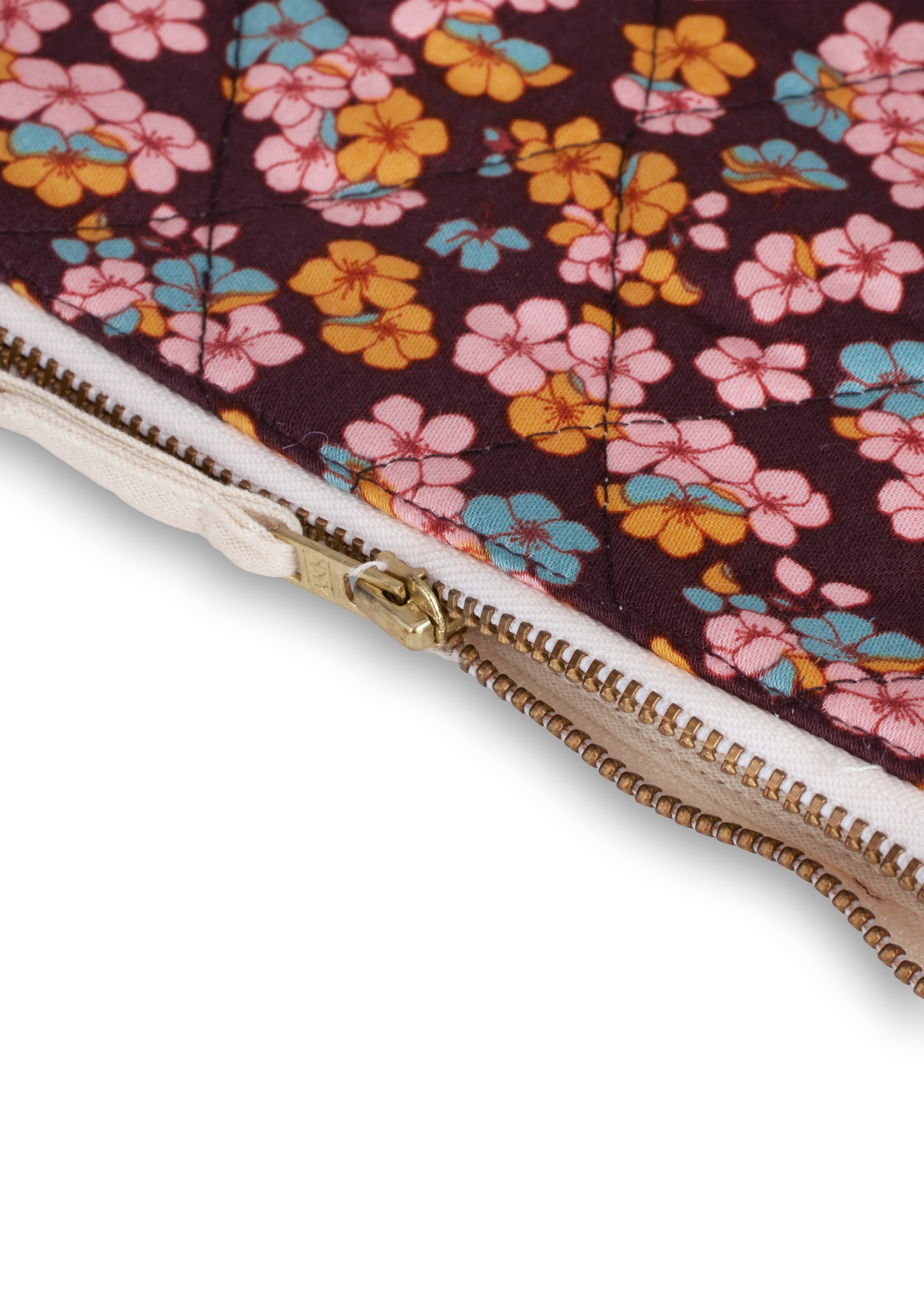 Dalila Toiletry bag 21x16 cm from JUNA in Chocolate color, made of Cotton