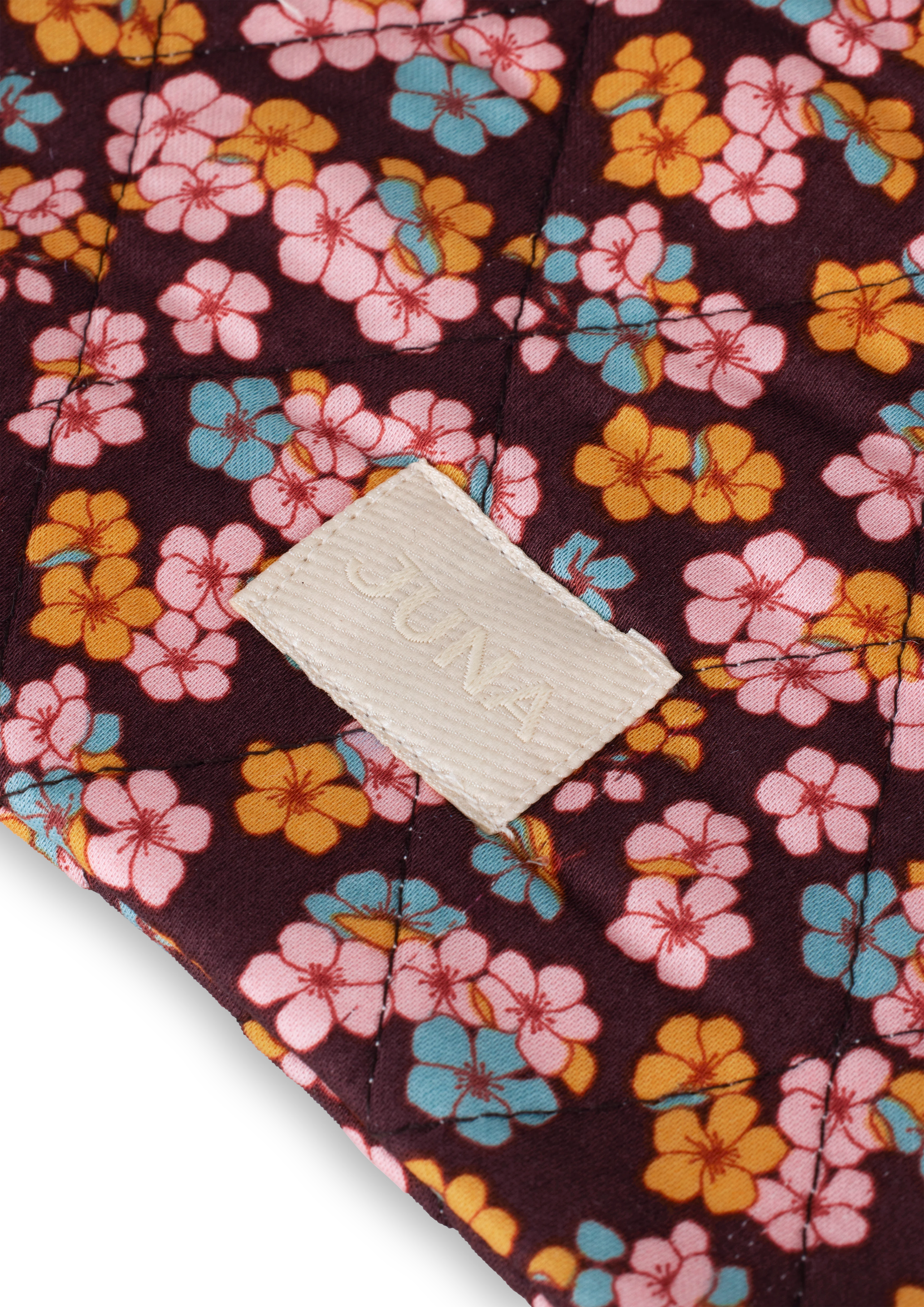 Dalila Toiletry bag 21x16 cm from JUNA in Chocolate color, made of Cotton