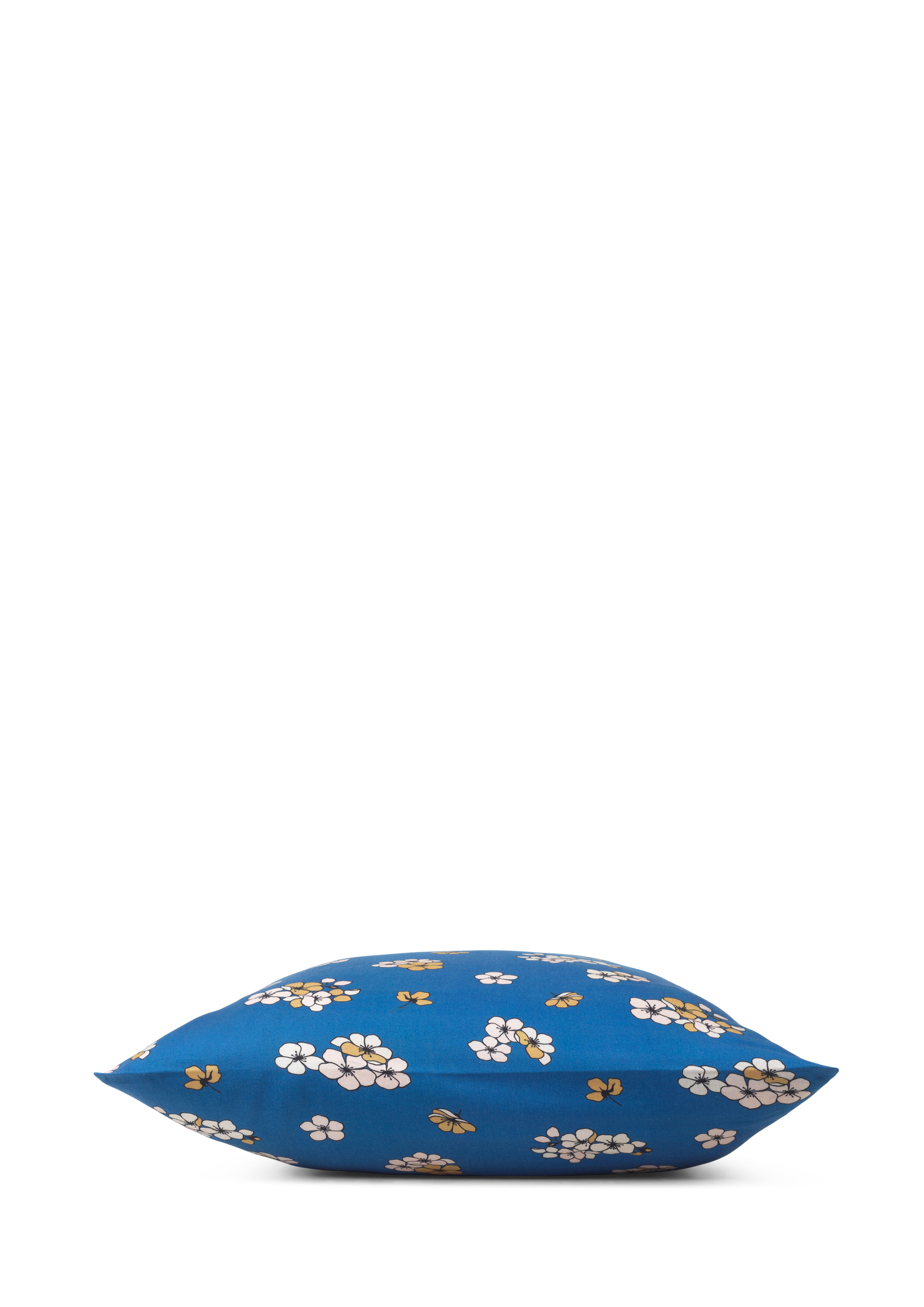 Pillowcase 63x60 cm from JUNA in Blue color, made of Cotton sateen