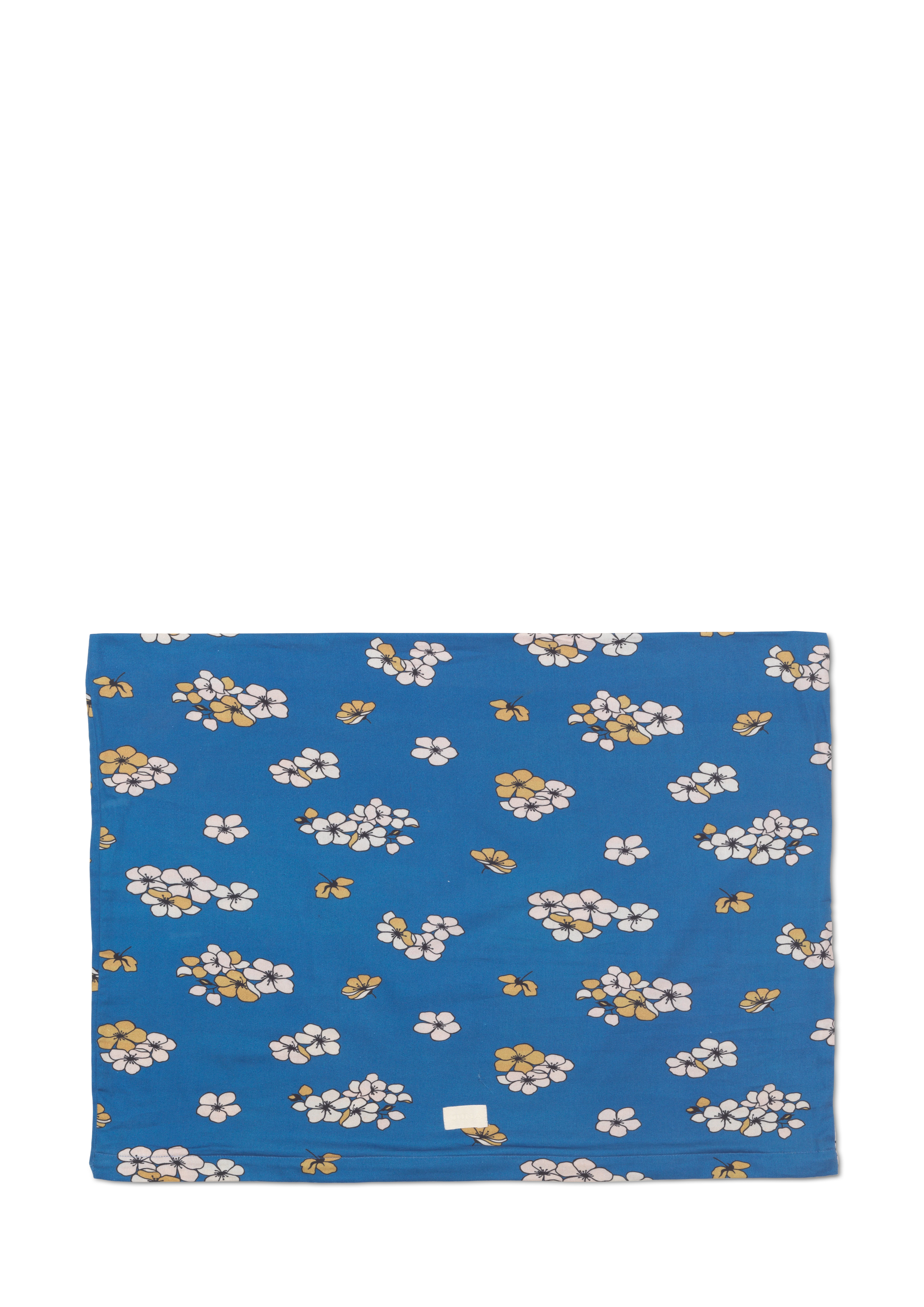 Pillowcase 70x50 cm from JUNA in Blue color, made of Cotton sateen