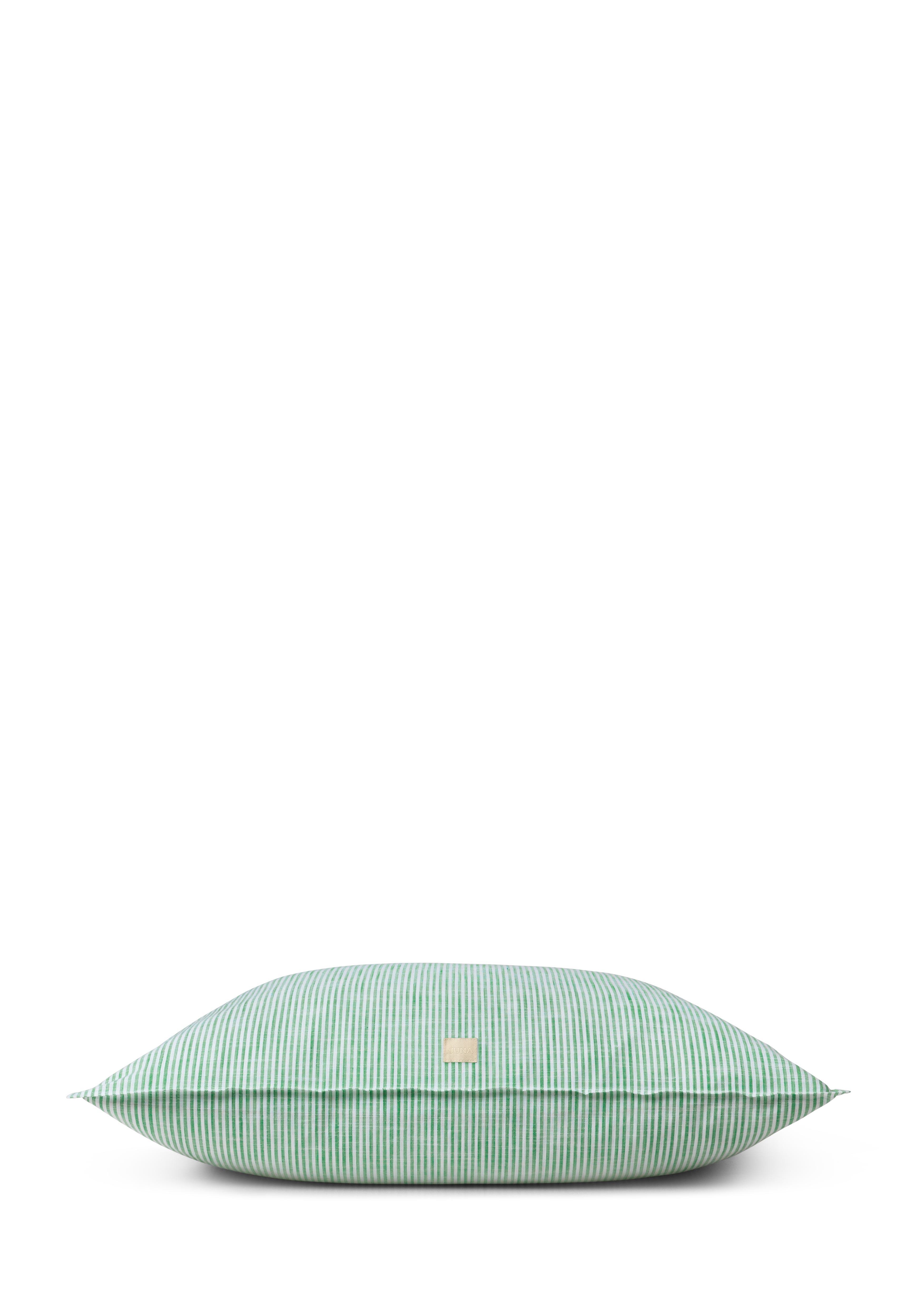 Putetrekk 70x50 cm fra JUNA i fargen Grønn/Hvit, laget av Bomull