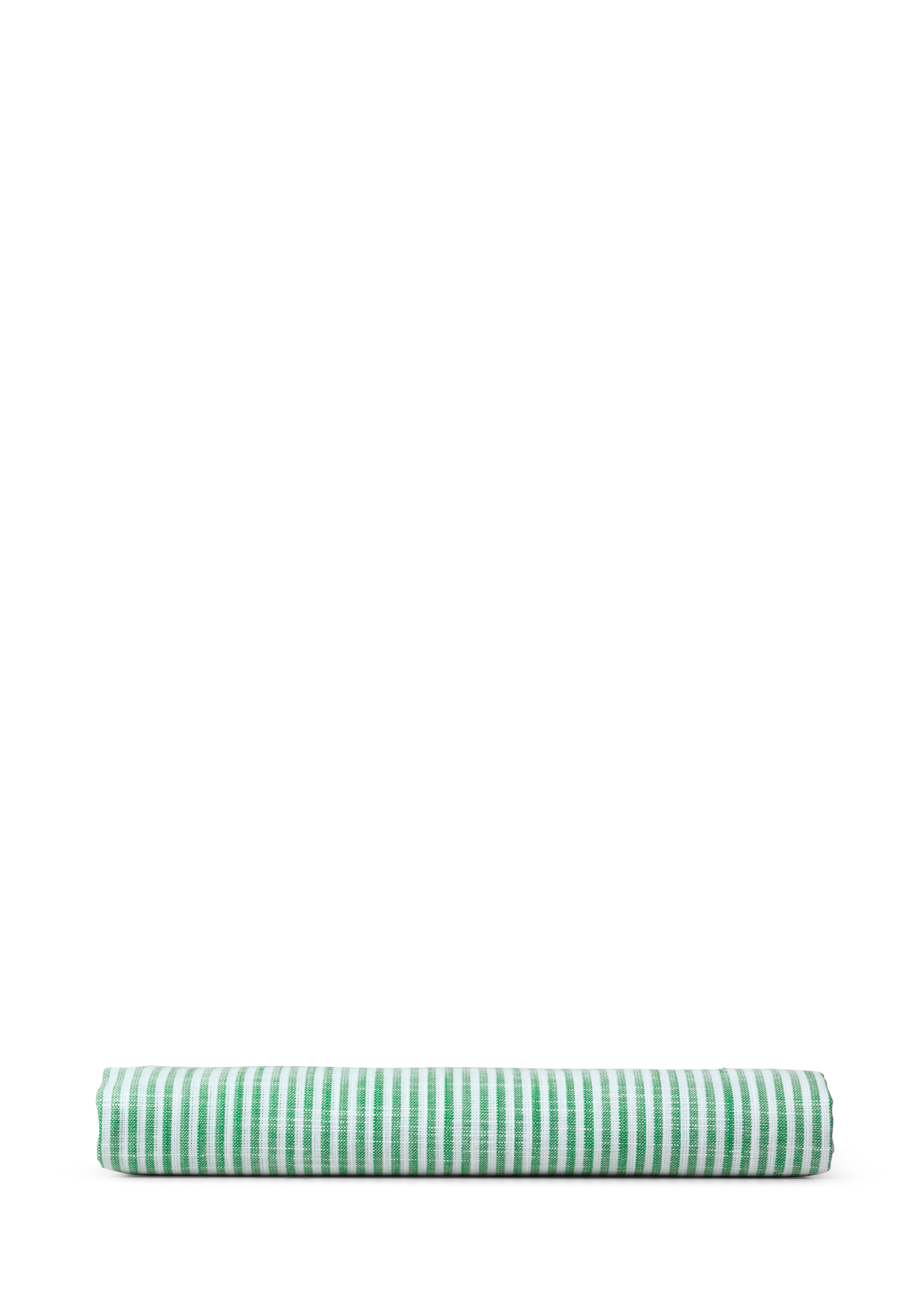 Pillowcase 60x50 cm from JUNA in Green/White color, made of Cotton