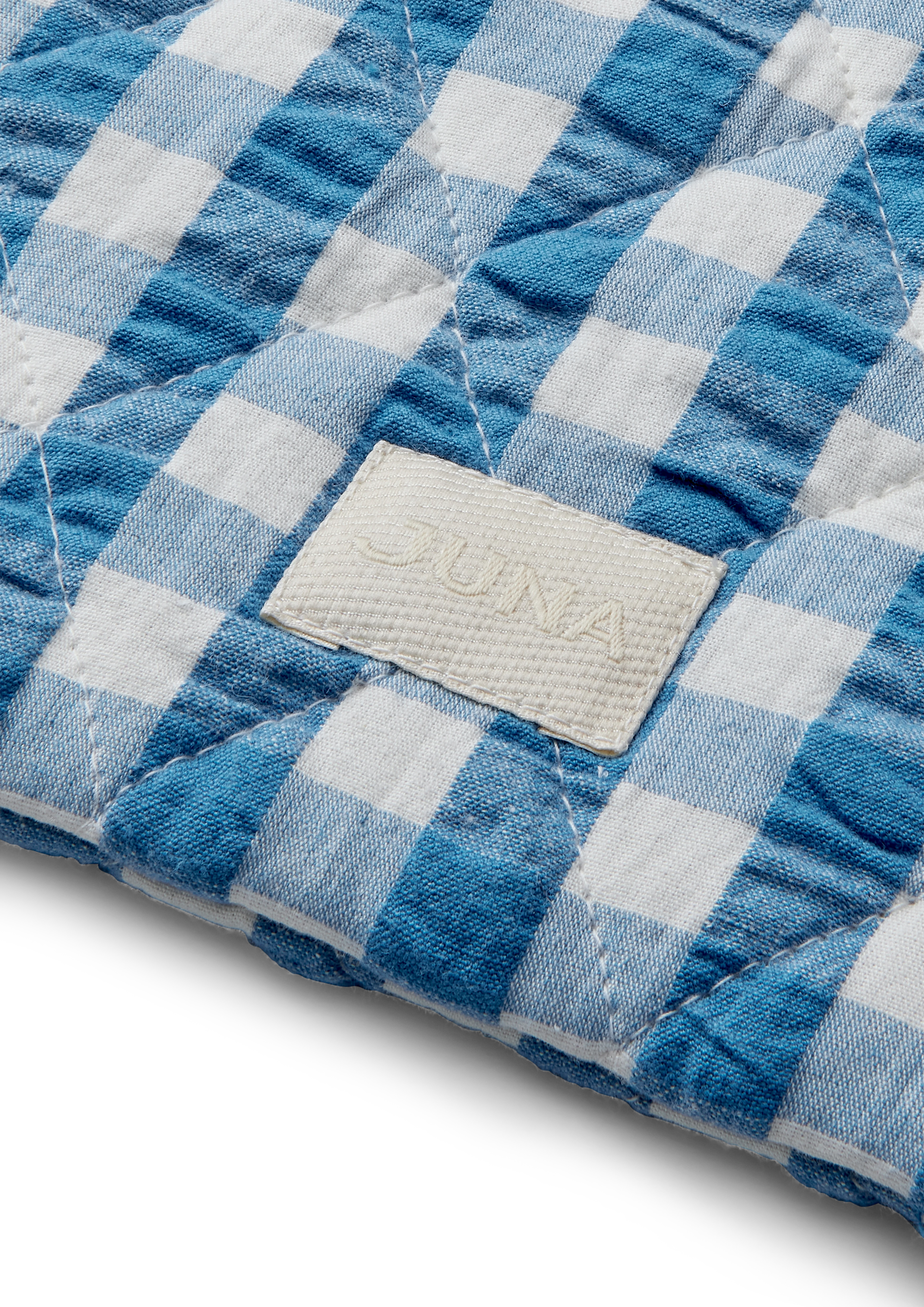 Dalila Toiletry bag 20x14 cm from JUNA in Blue/Birch color, made of Cotton