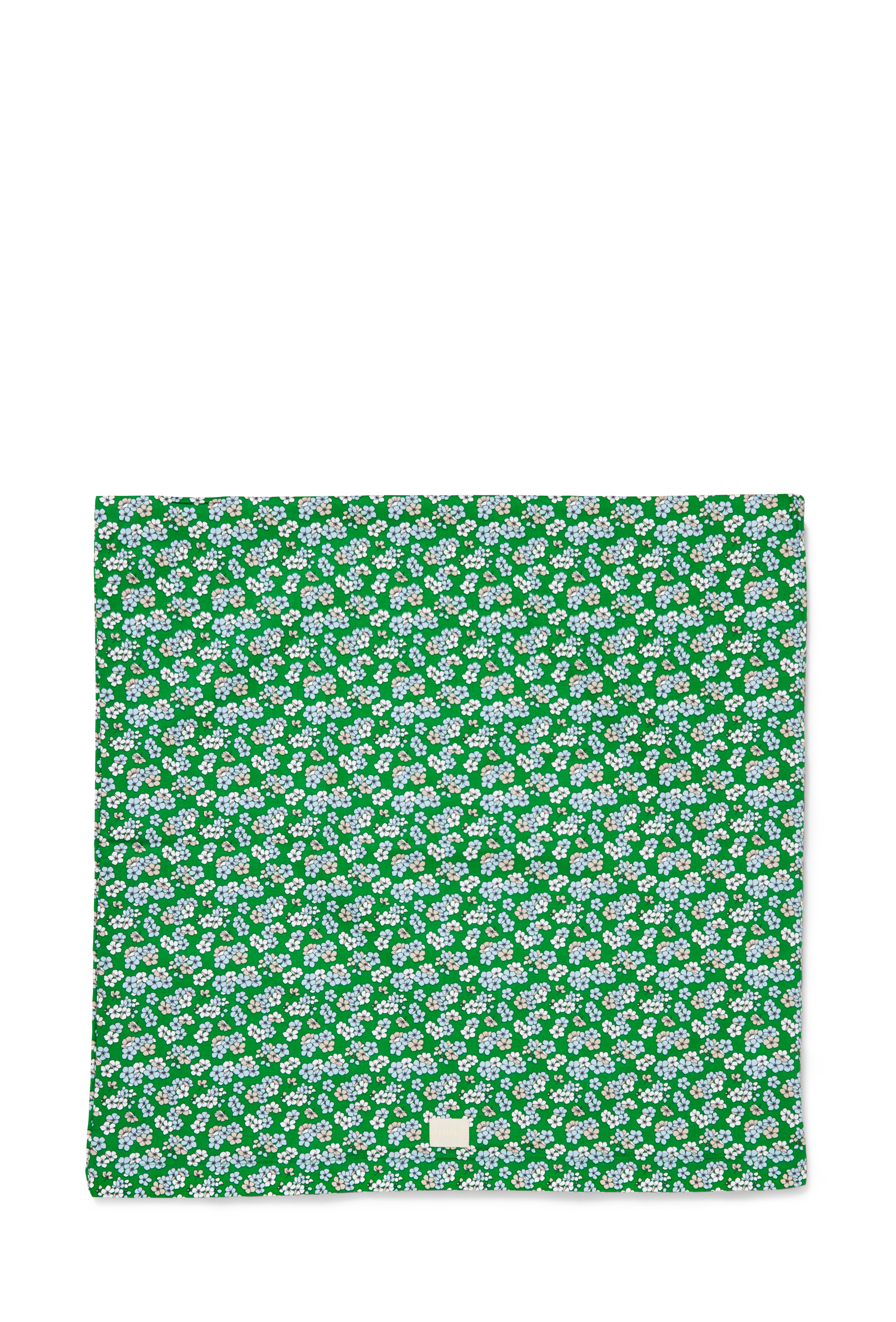Pillowcase 63x60 cm from JUNA in Green color, made of Cotton sateen