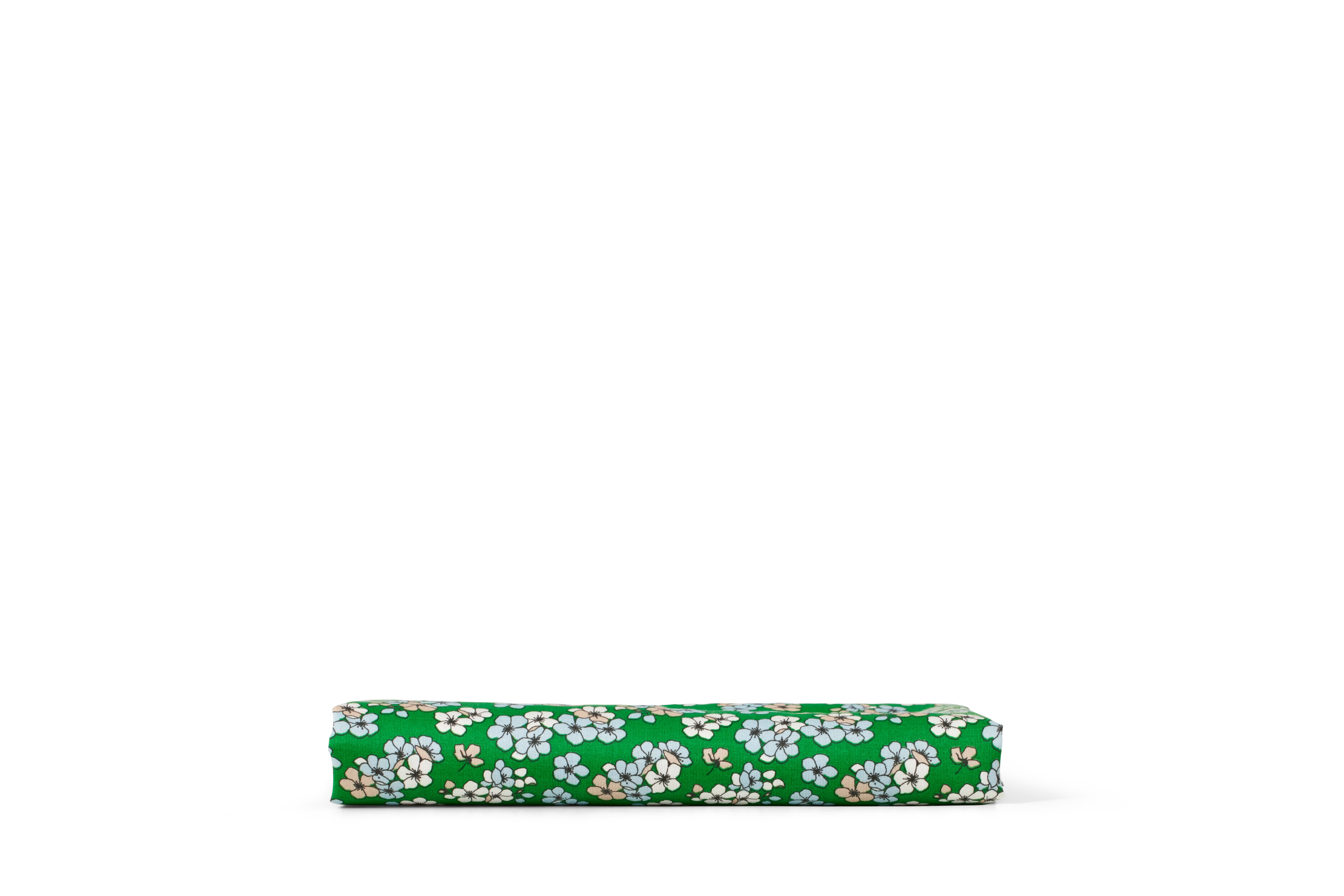 Pillowcase 63x60 cm from JUNA in Green color, made of Cotton sateen