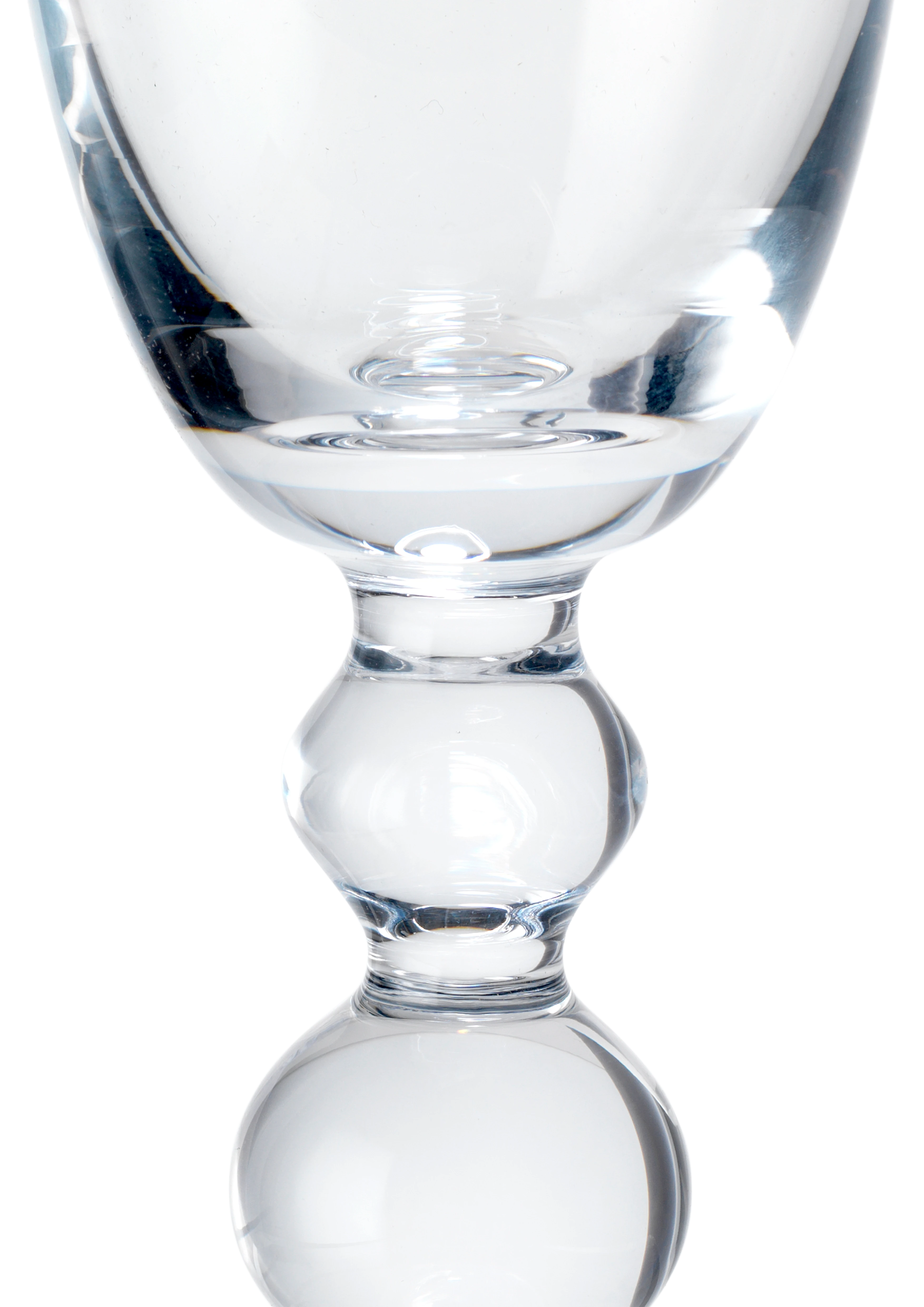 White Wine Glass 13 cl from Holmegaard in Clear color, made of Glass