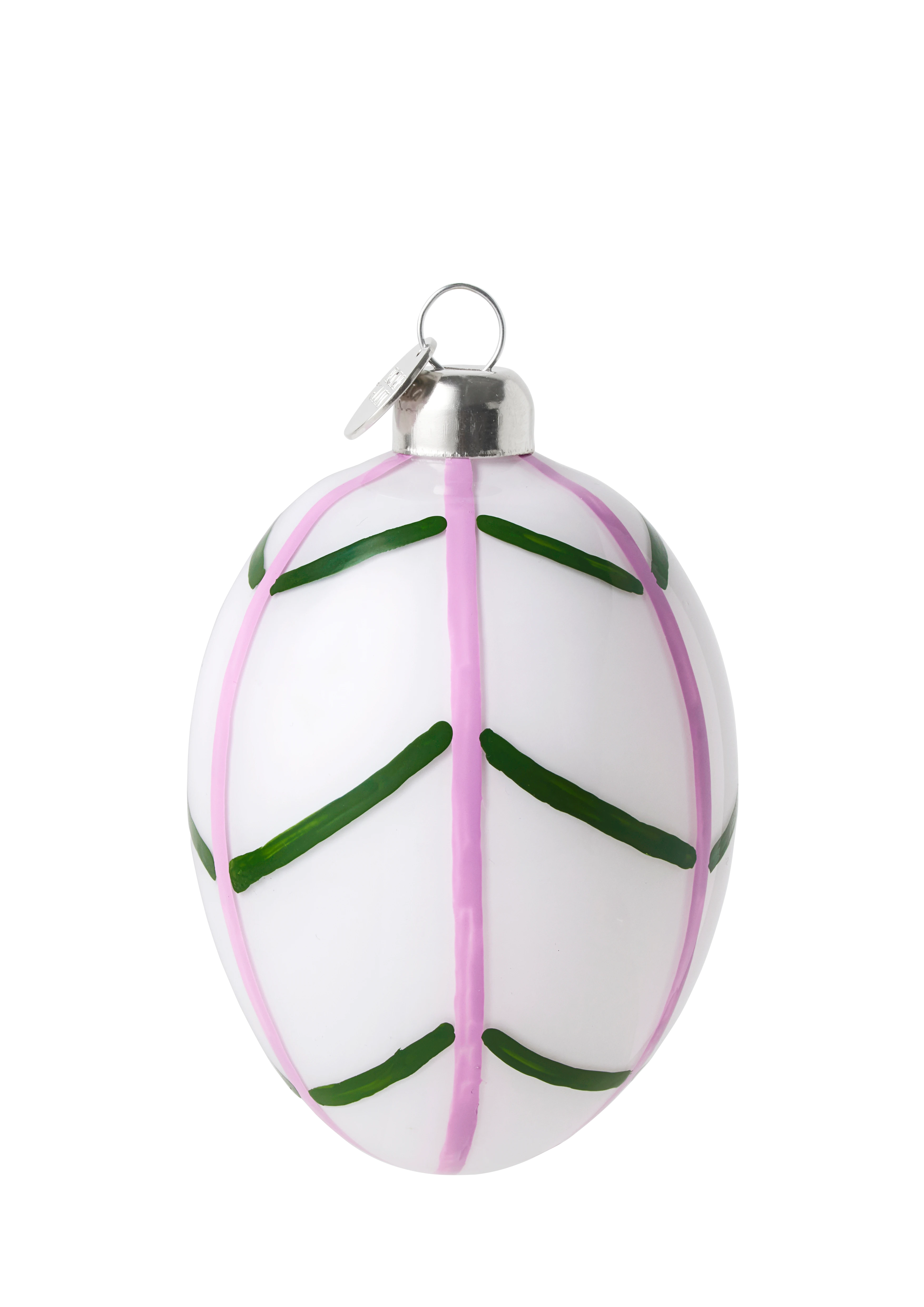 Easter Hanger H7.5 cm from Holmegaard in Leaf color, made of Glass