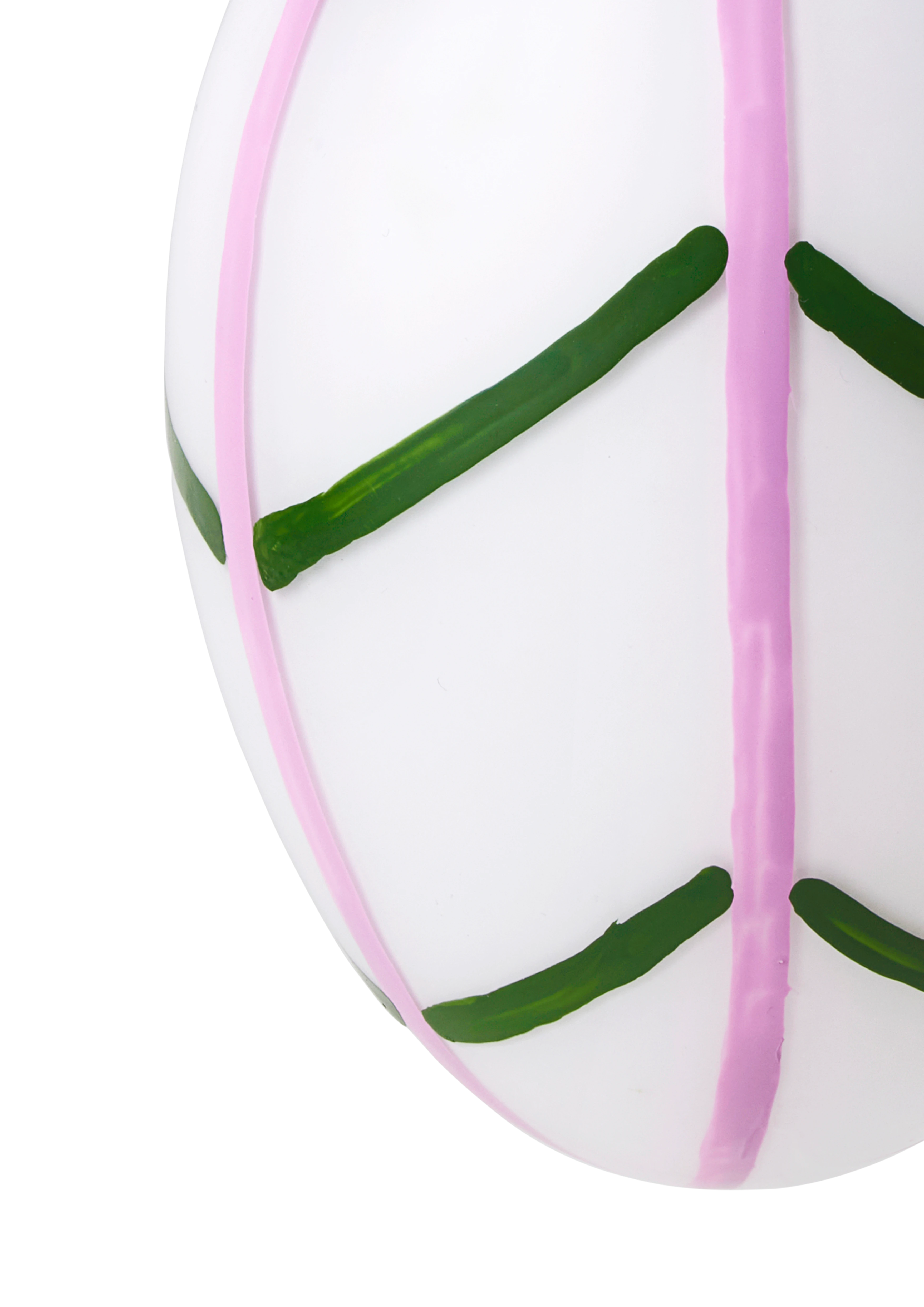 Påskeoppheng H7.5 cm fra Holmegaard i fargen Leaf, laget av Glass