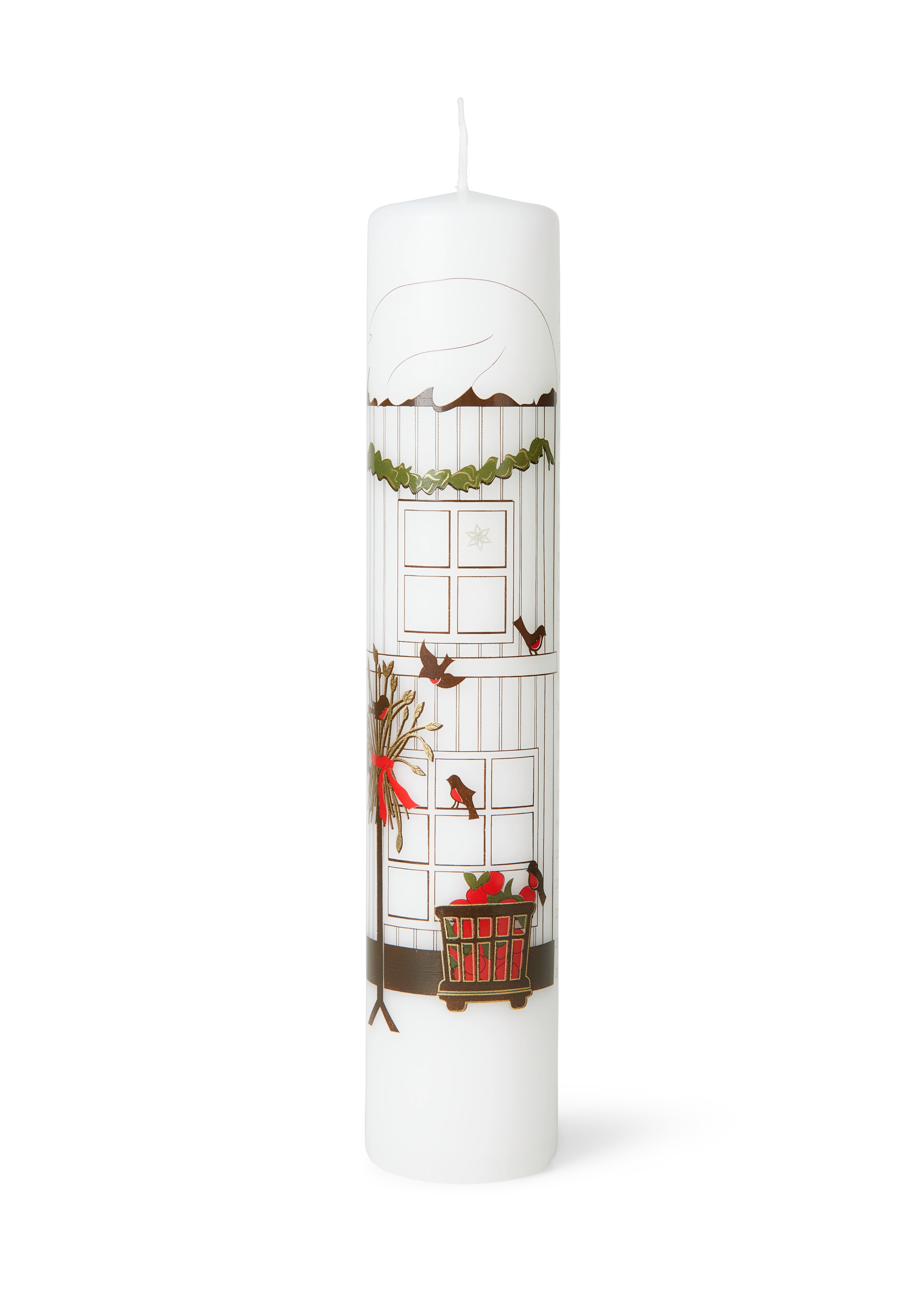 Advent Candle 2022 Ø5 cm from Holmegaard in Multi color, made of Paraffin
