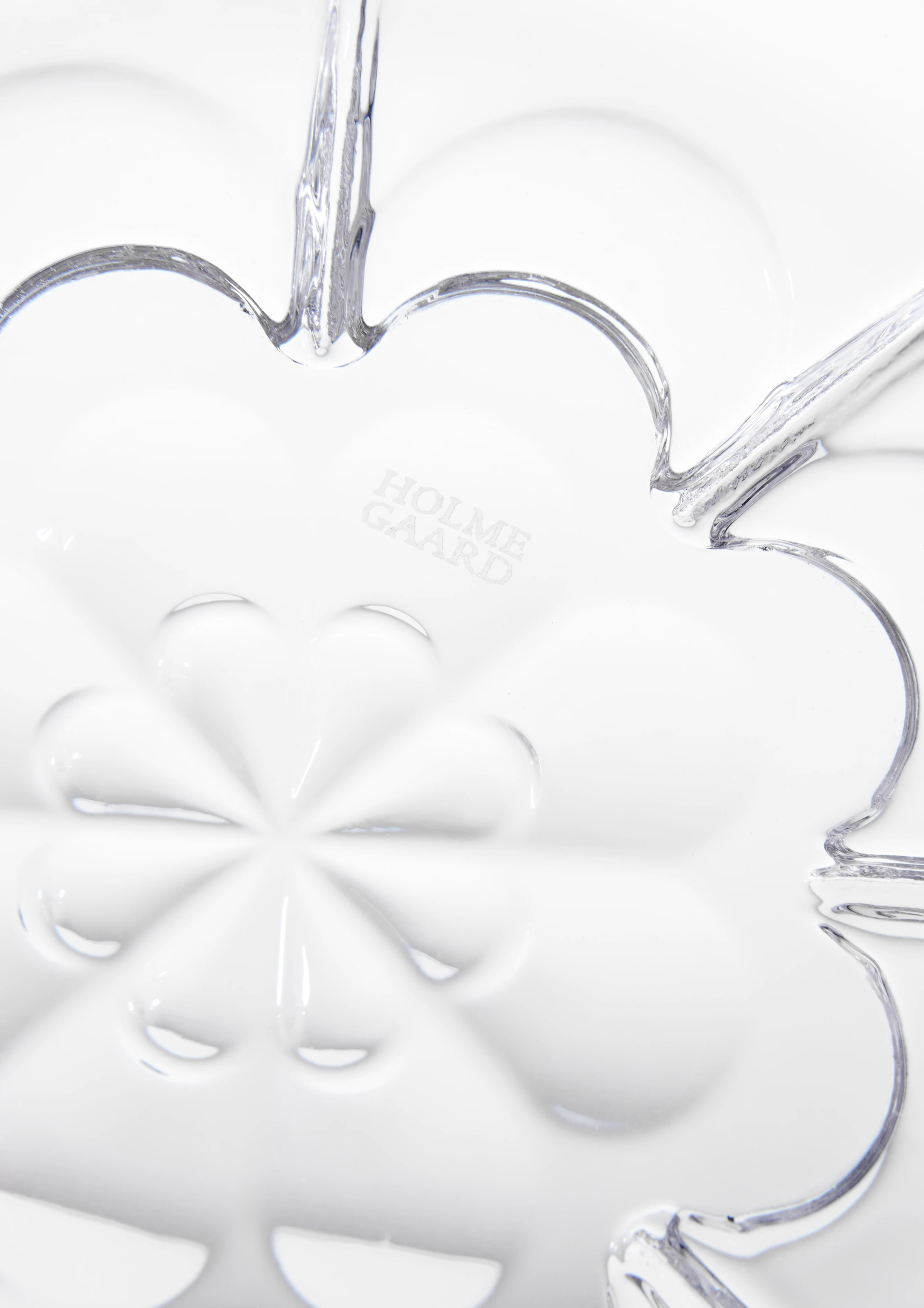 Skål Ø23 cm från Holmegaard i färgen Klar, tillverkad av Glas